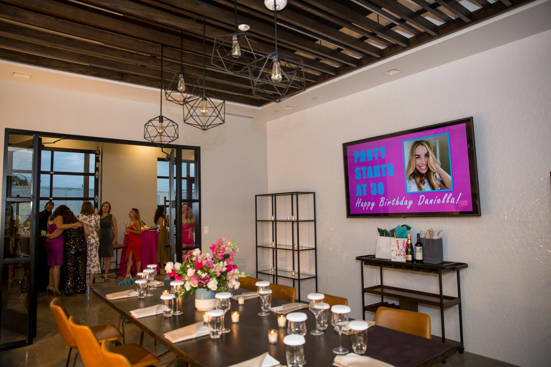 Intimate Birthday Dinner at the Houston Tasting Room in Houston, Texas