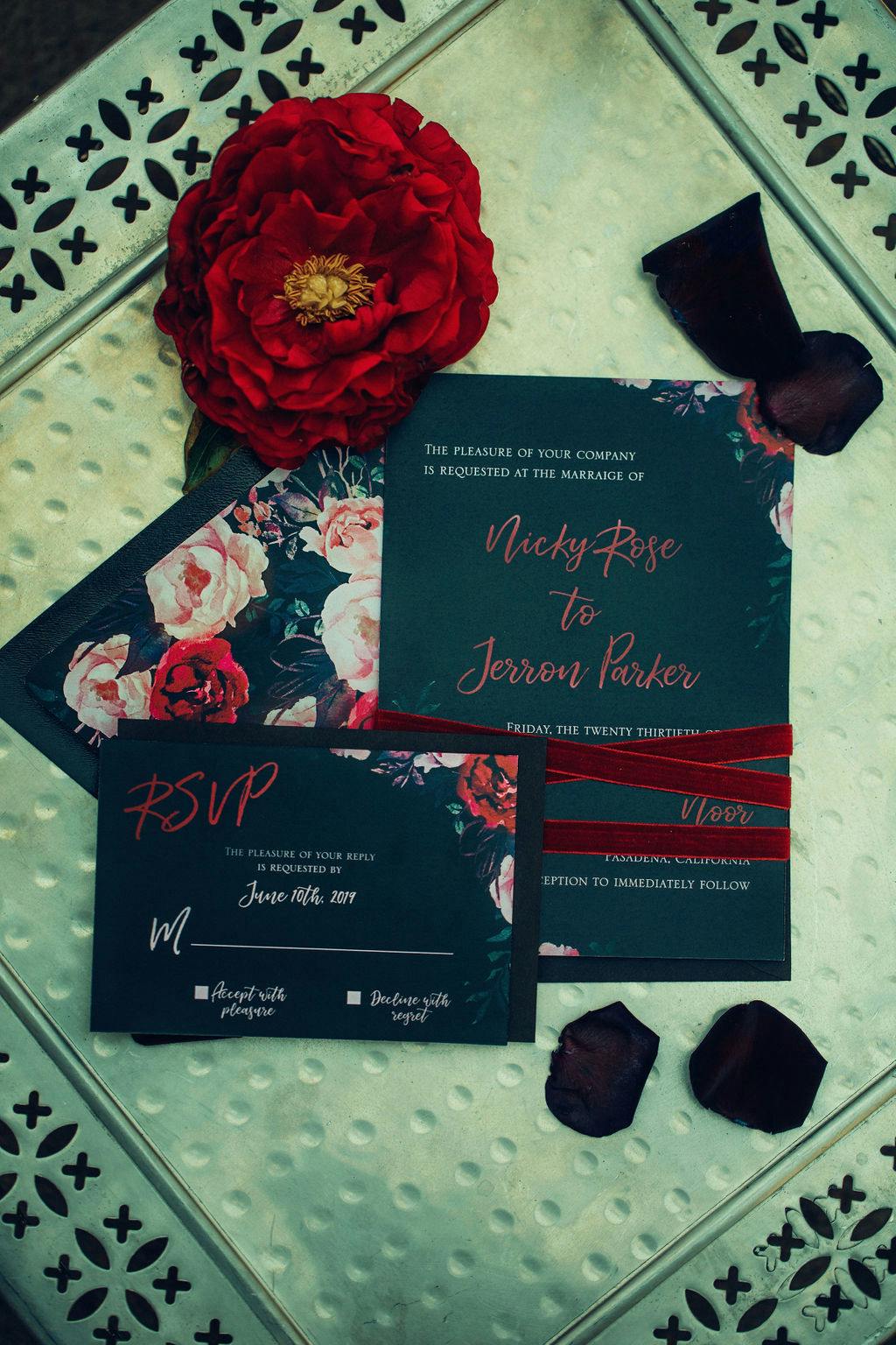 Wedding Invitation Ideas posted by Figure Eight Events