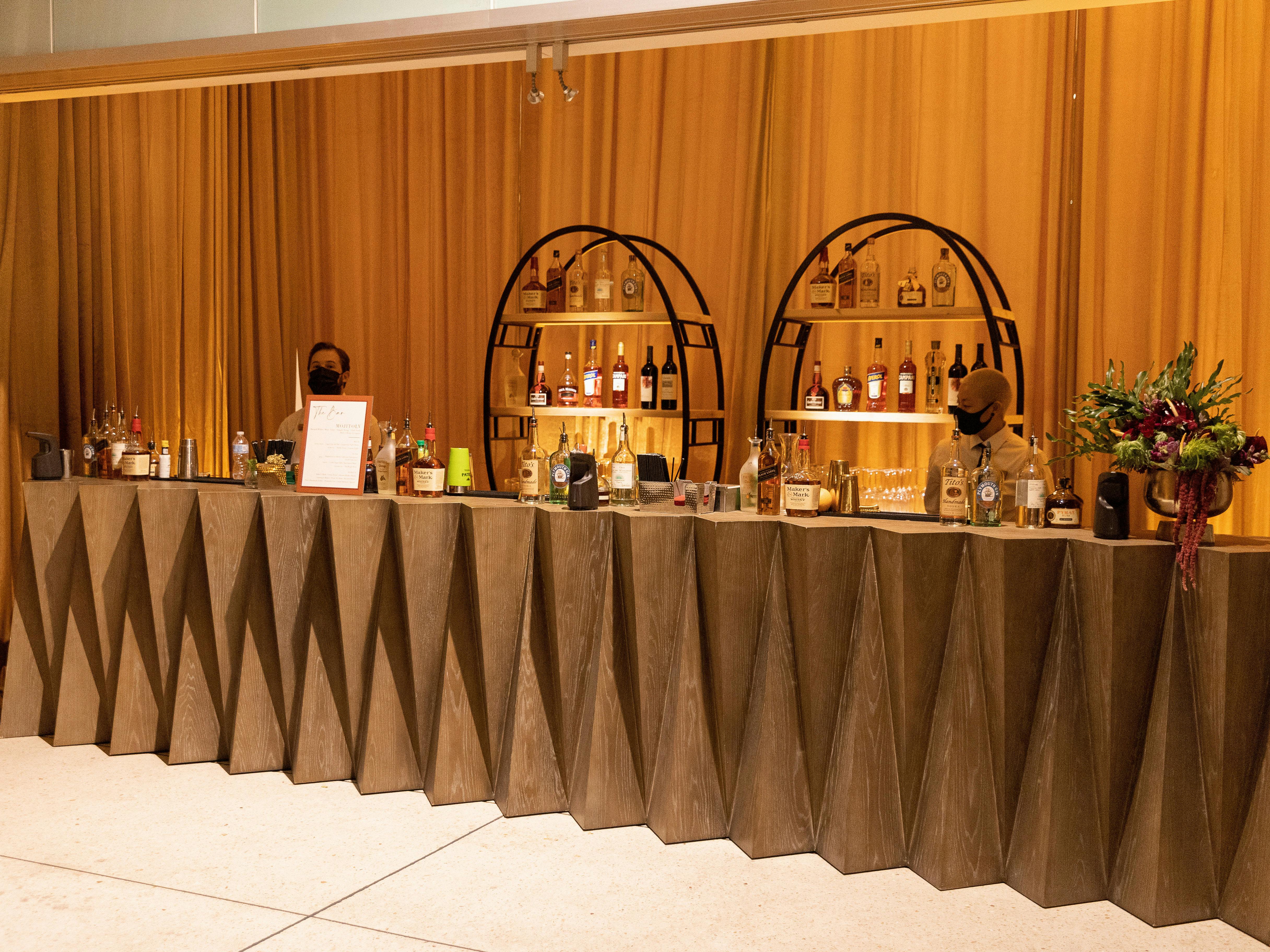 Corporate Event Bar Ideas posted by Noor Zufari Creative