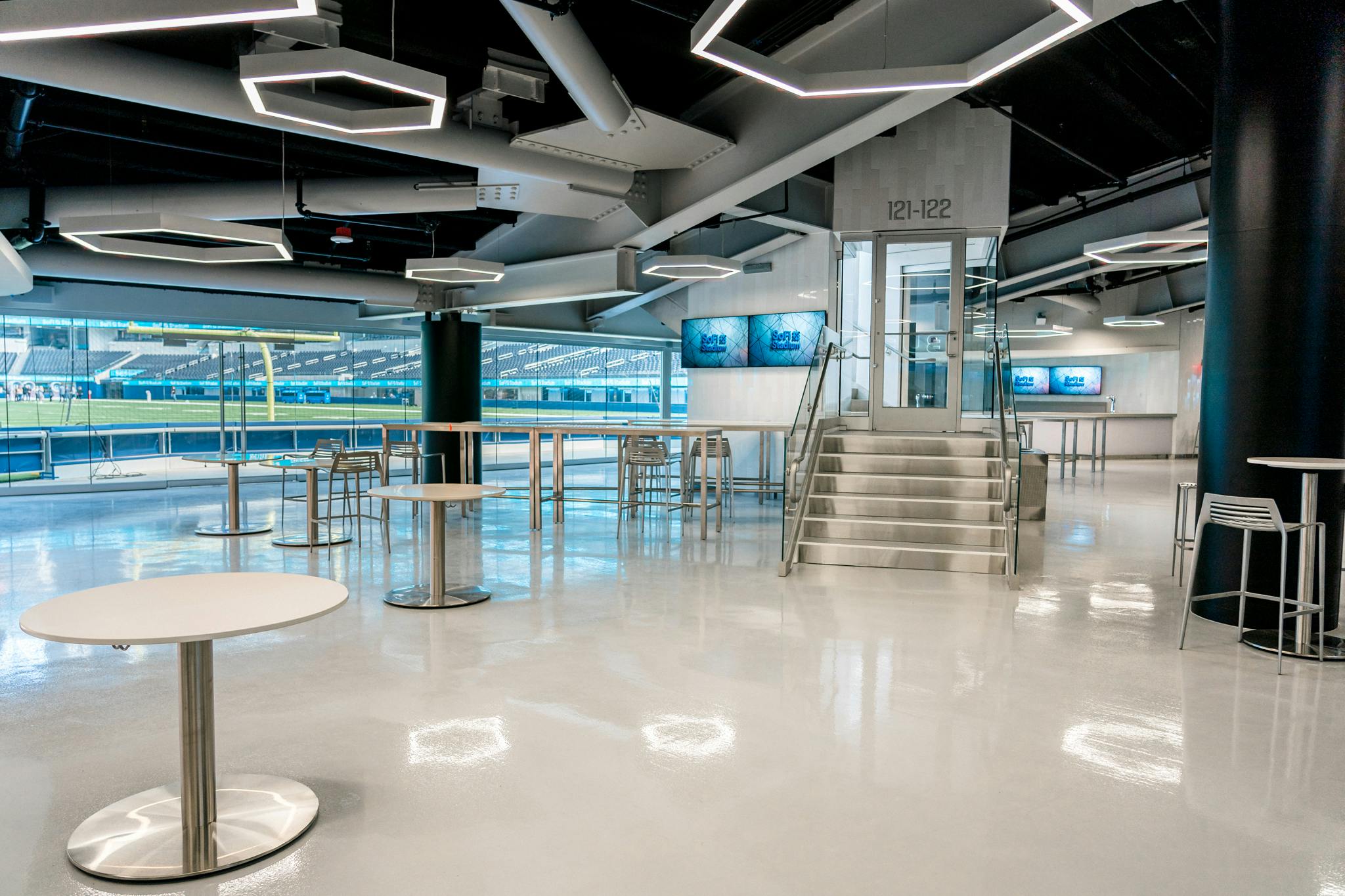 End Zone Clubs, Event Space at SoFi Stadium