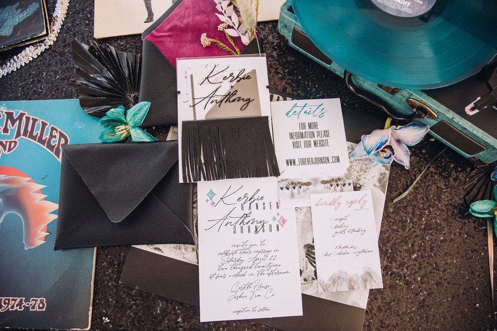 Wedding Invitation Ideas posted by Figure Eight Events