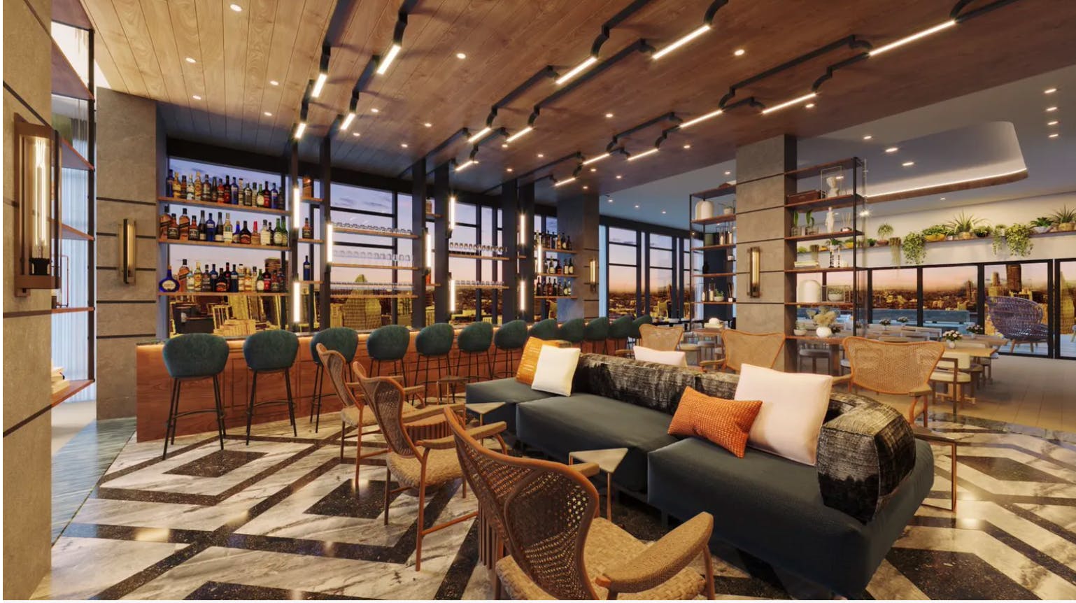 Rooftop Lounge Thompson Buckhead PartySlate