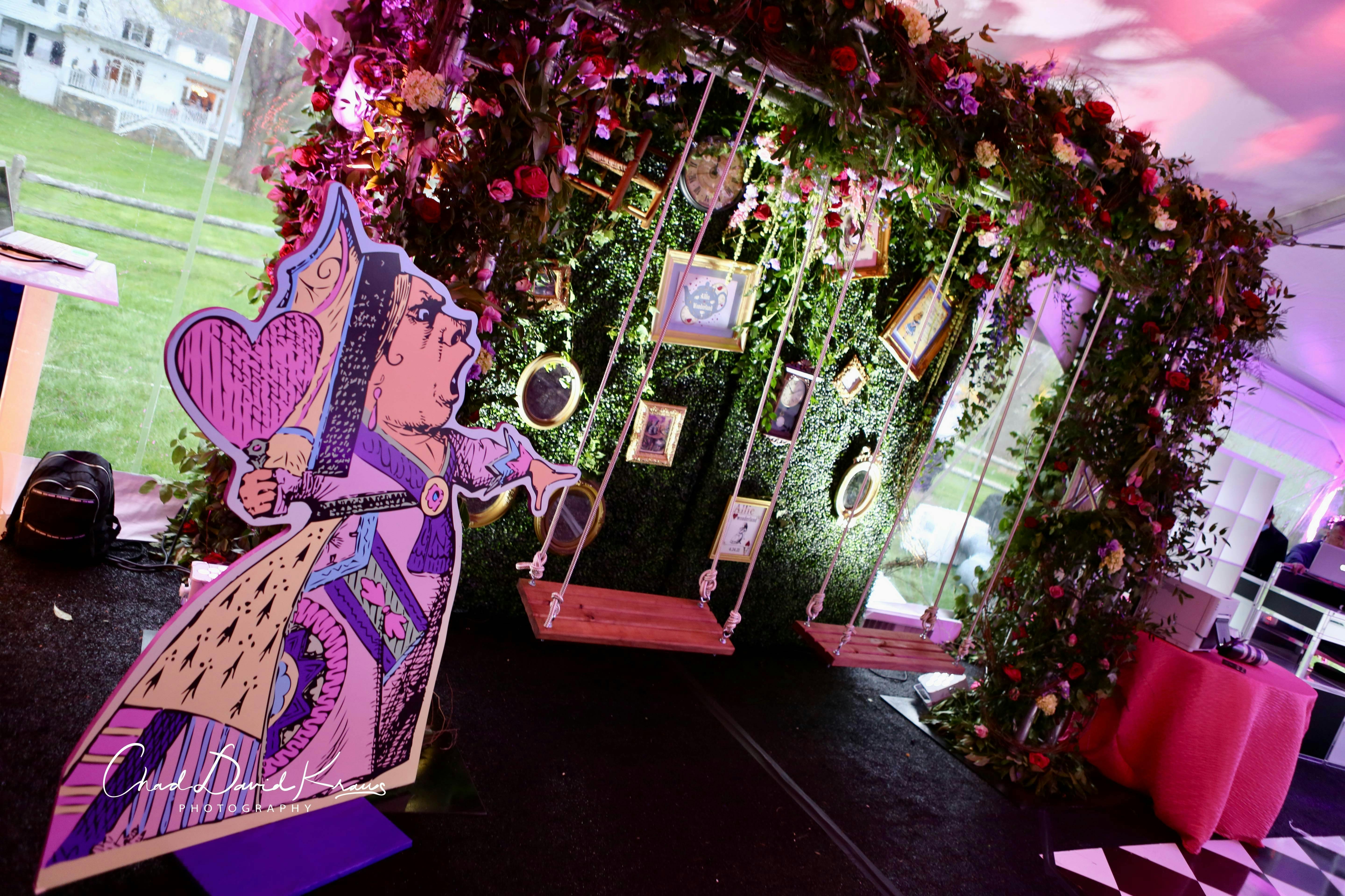 Pink & Purple Alice In Wonderland Party Decorations - A Touch of LA