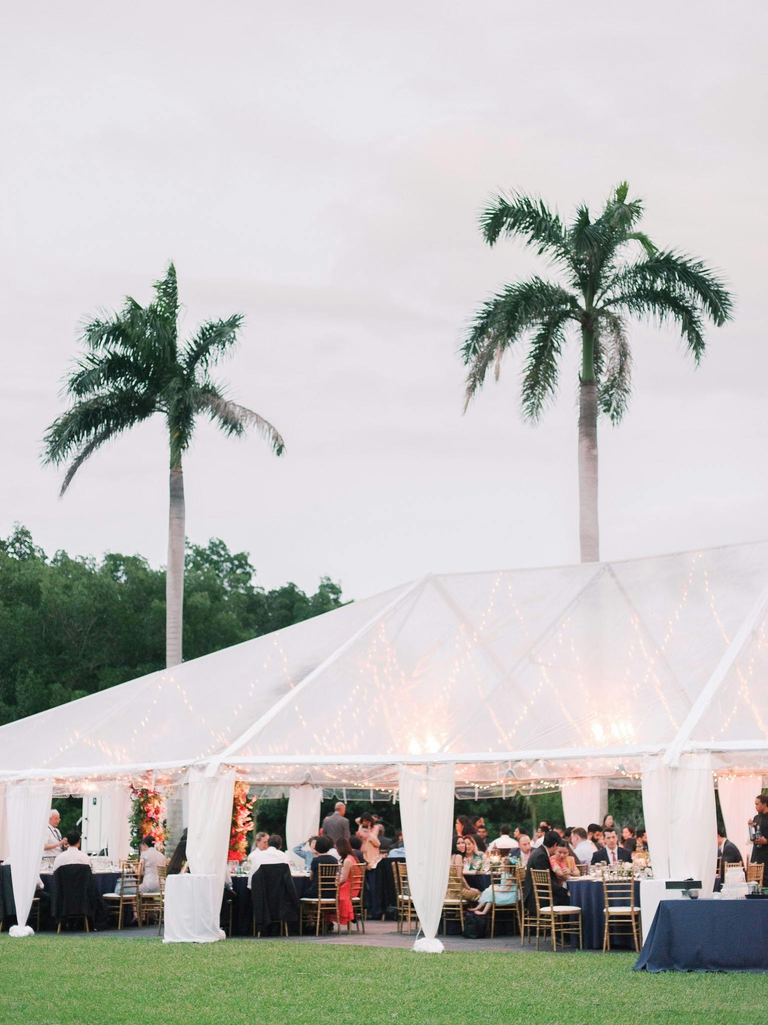 Royal Palm Grove, an event space at Deering Estate