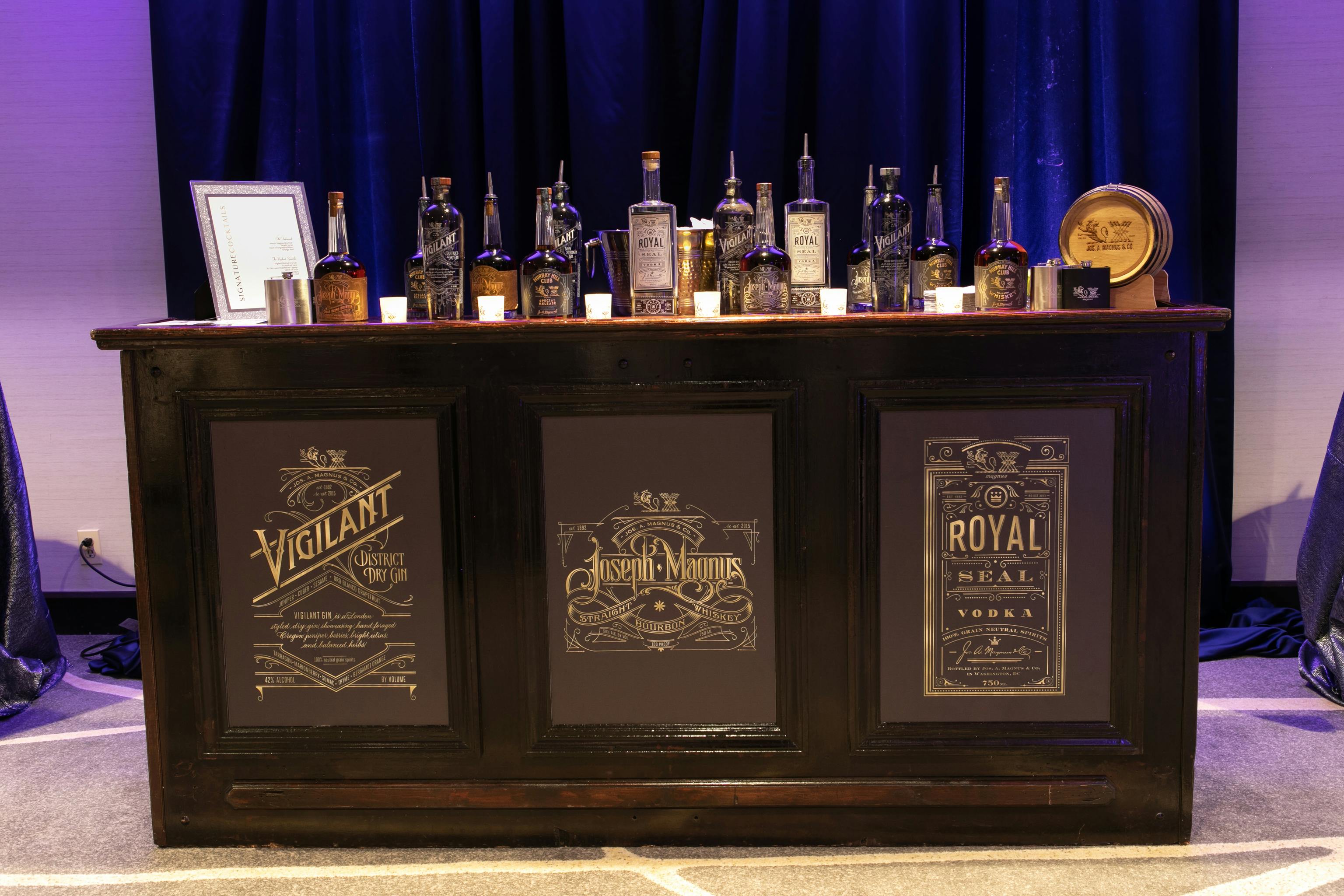Fundraiser Bar Ideas posted by Magnolia Bluebird design & events