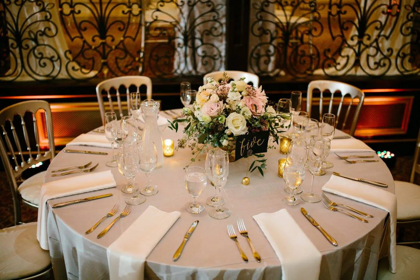 Sophisticated Wedding at Stan Mansion | Juliet Tan Floral Design |  PartySlate
