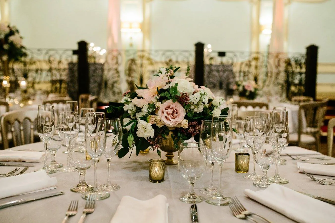 Sophisticated Wedding at Stan Mansion | Juliet Tan Floral Design |  PartySlate