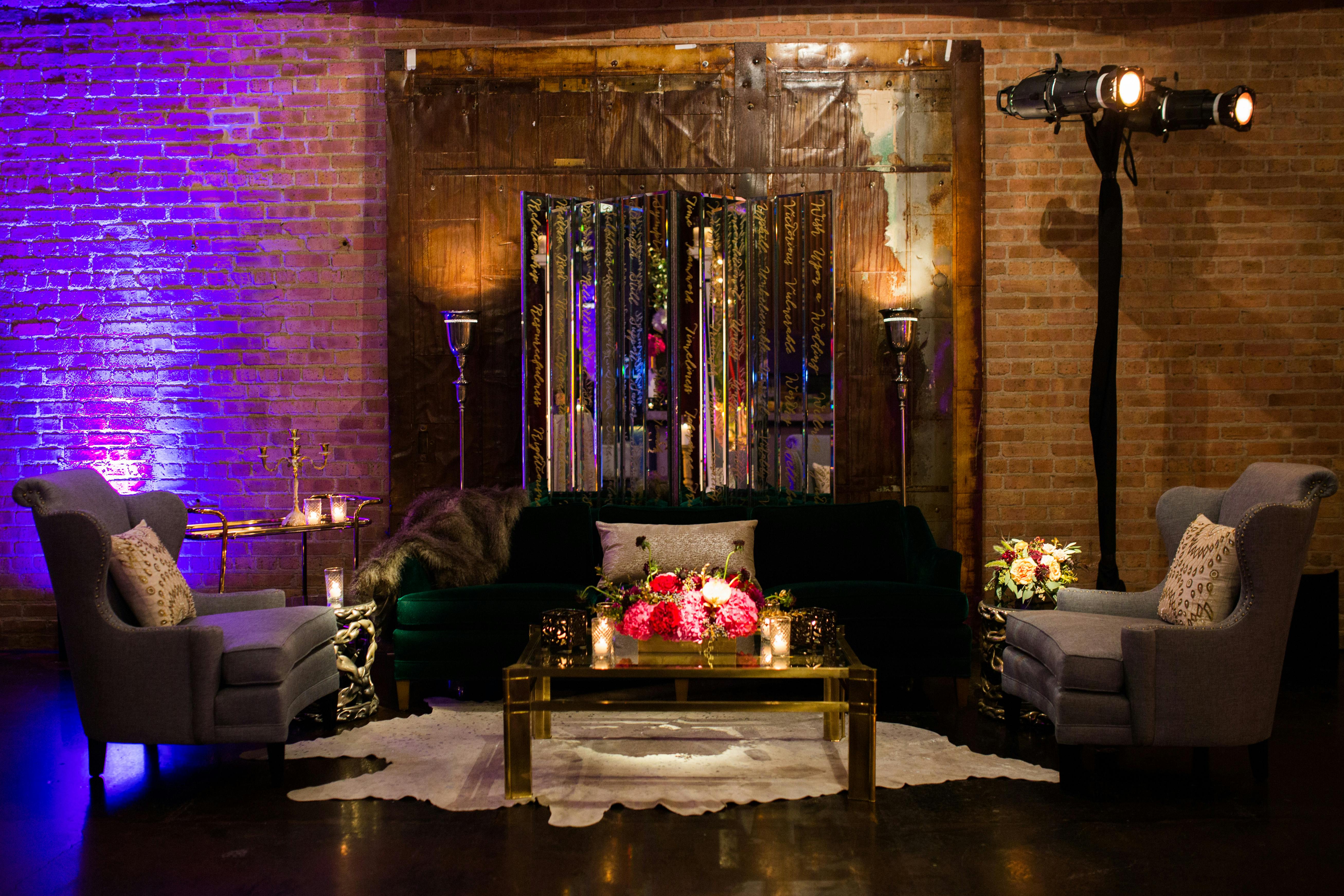 Fundraiser Seating Area Ideas posted by Wish Upon a Wedding