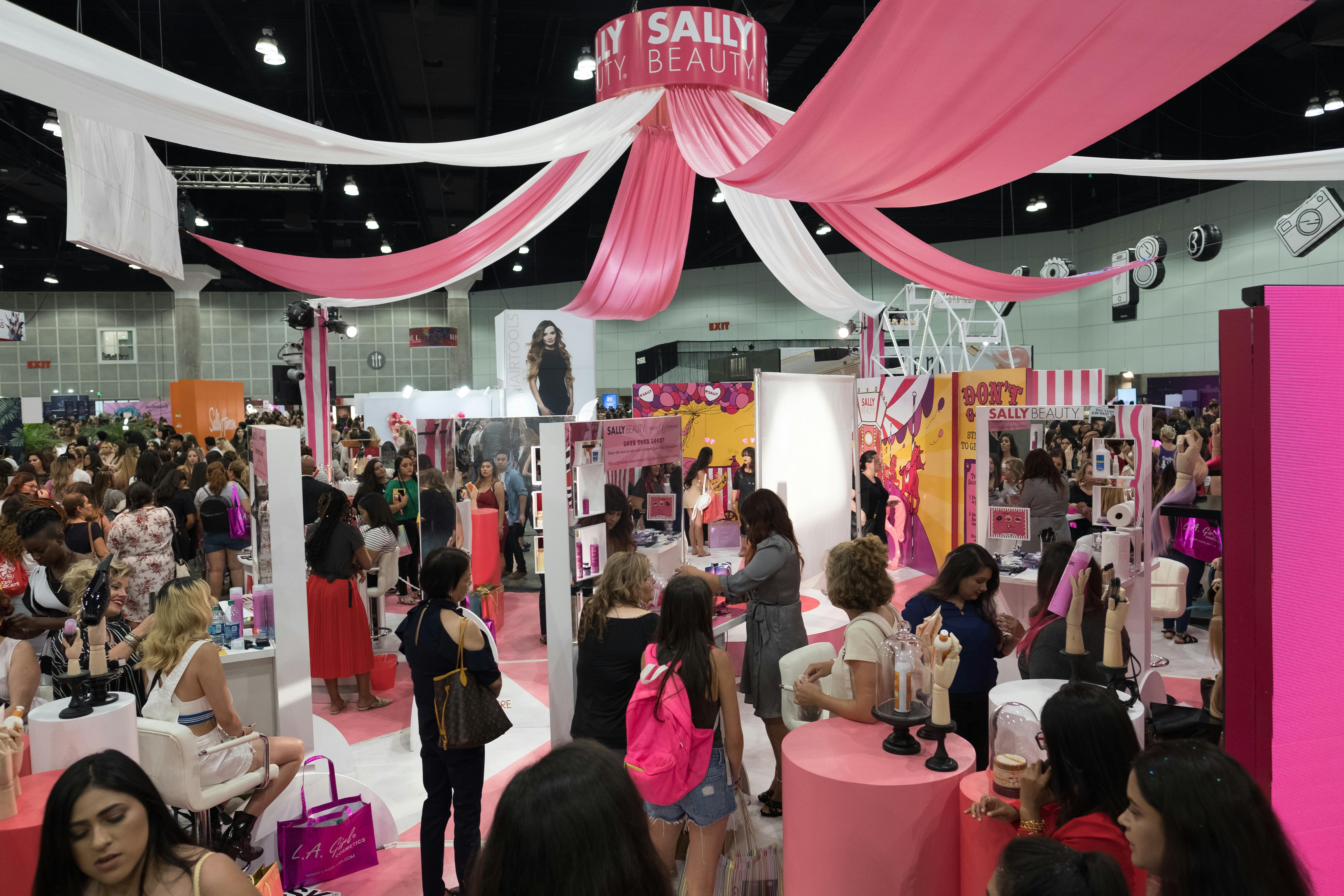 Glam Carnival Themed Beautycon Brand Activation Live Event In Los