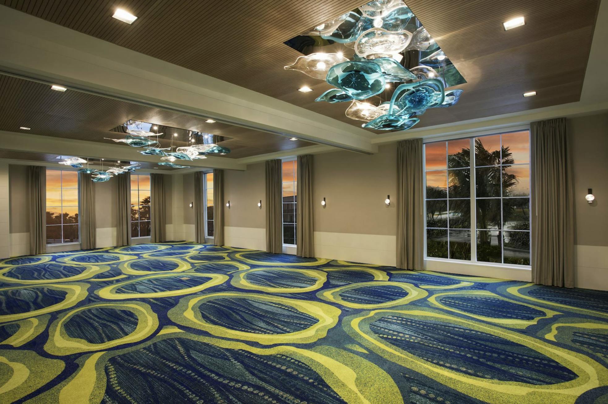 Ballroom Spaces, an event space at Hutchinson Shores and Resort and Spa
