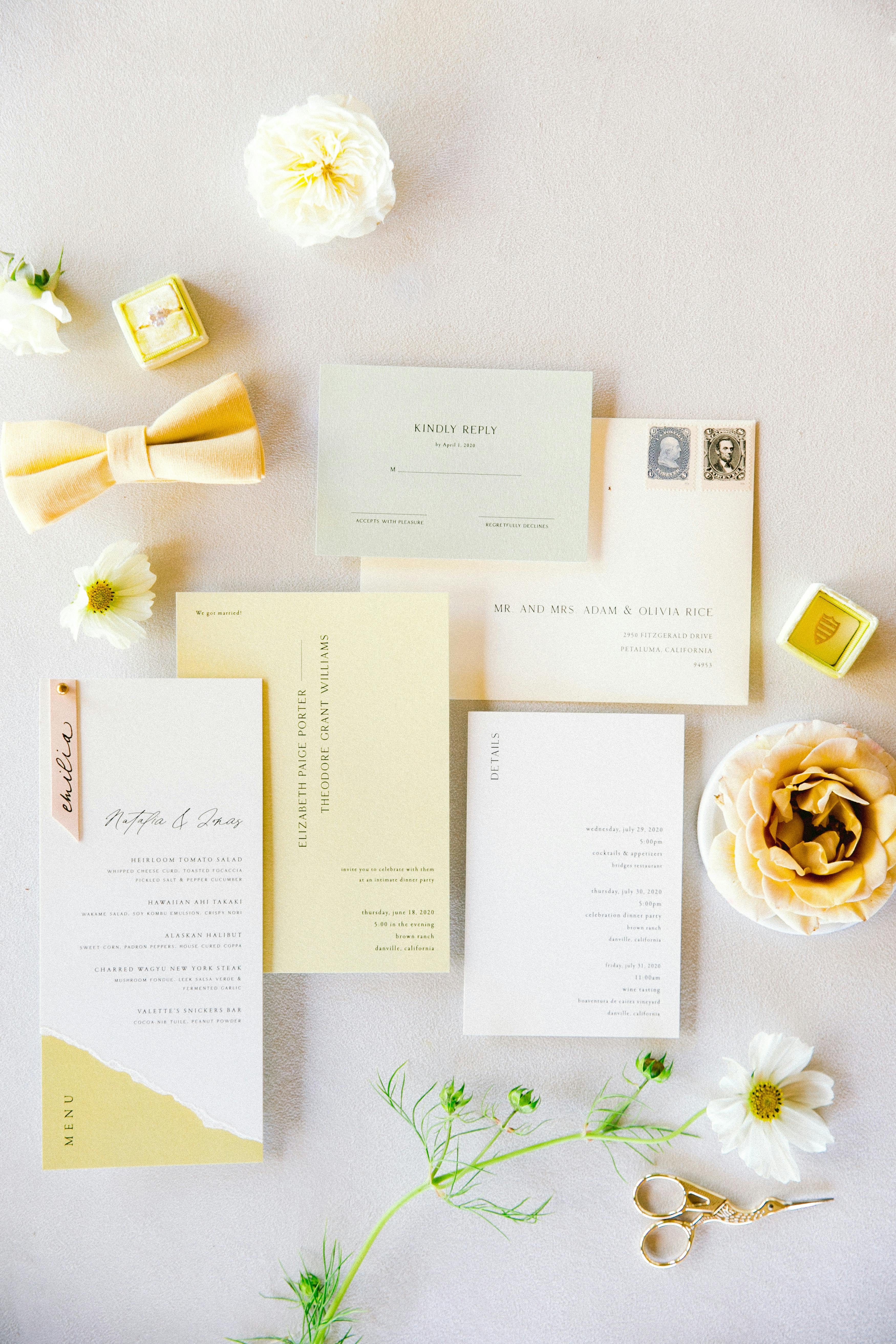 Wedding Invitation Ideas posted by Standard Event Rentals