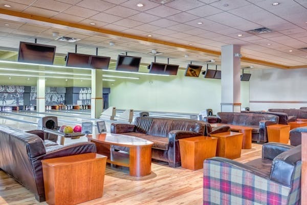 Bowling & Bocce Pinstripes Edina PartySlate