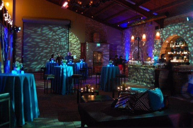 Indoor Space, Event Space at La Honda Winery