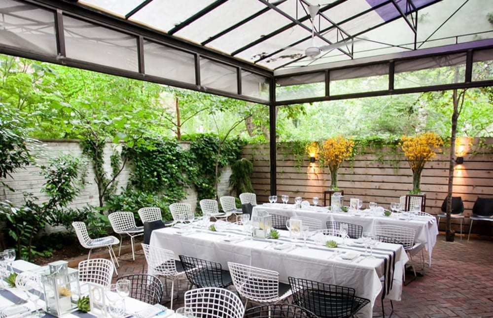 Outdoor Space, Restaurant event space at Bottino
