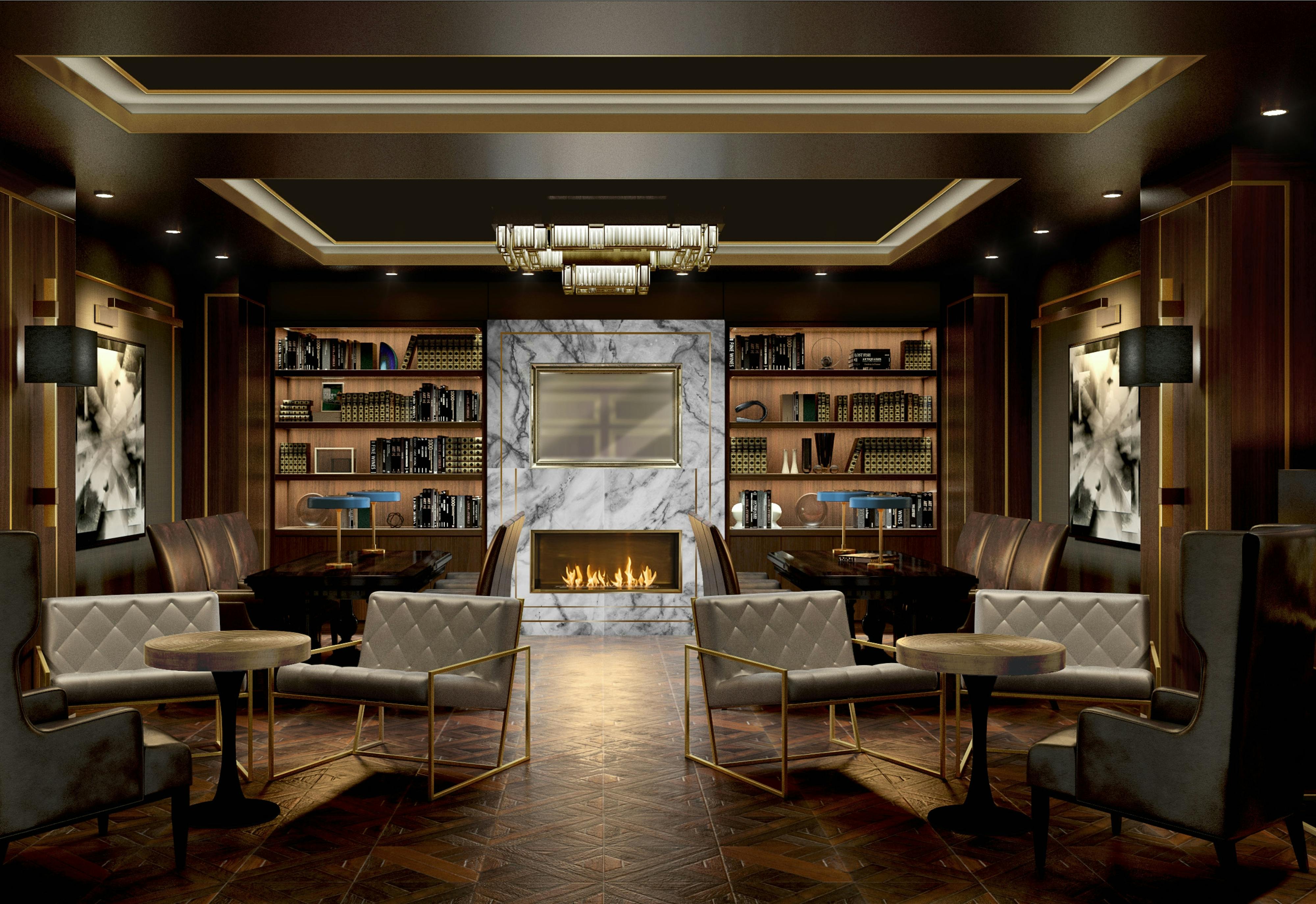 The Library, Event Space at The LaSalle Chicago- Autograph Collection