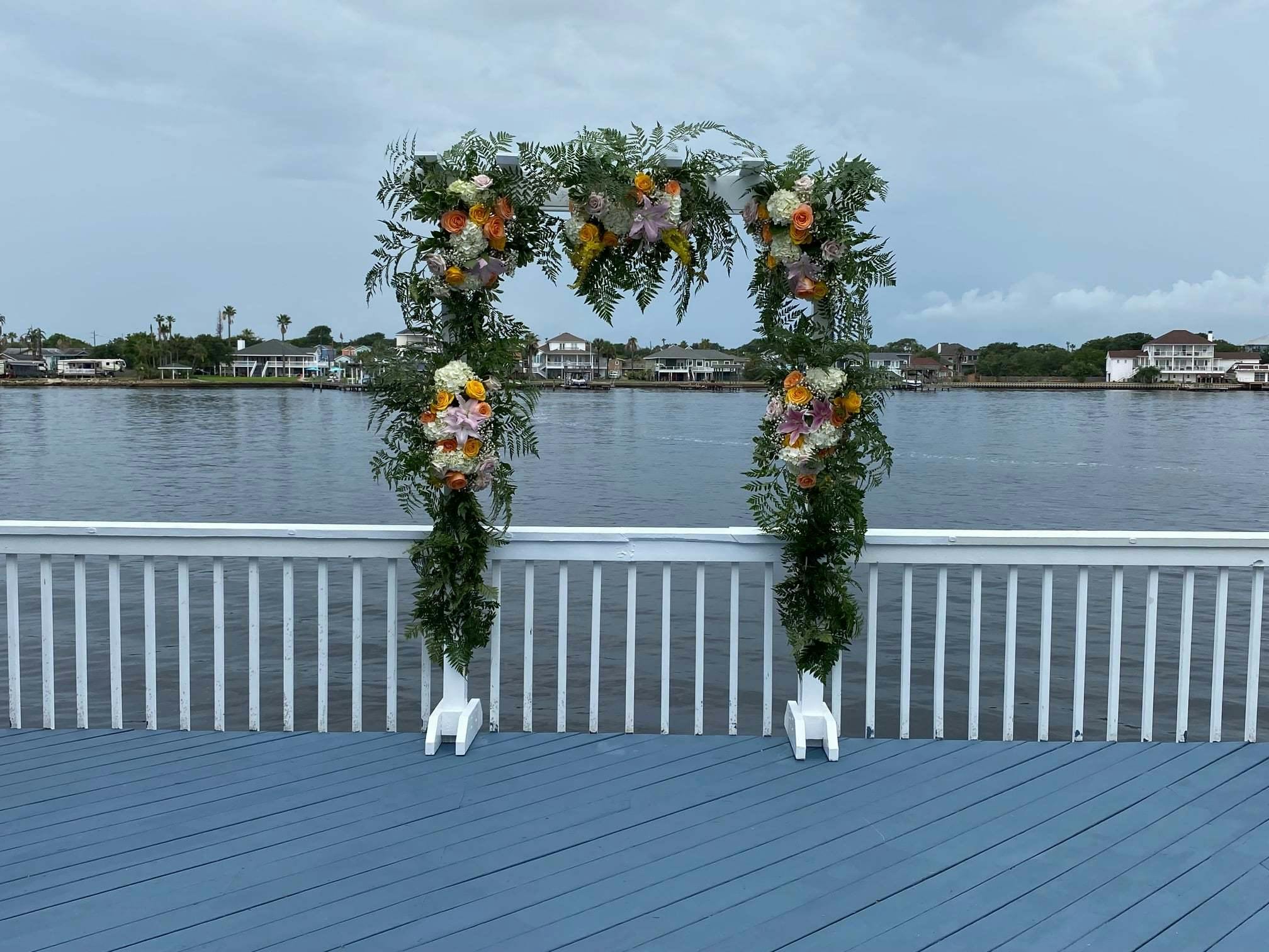 Deck, Outdoor event space at Waterfront Event Center