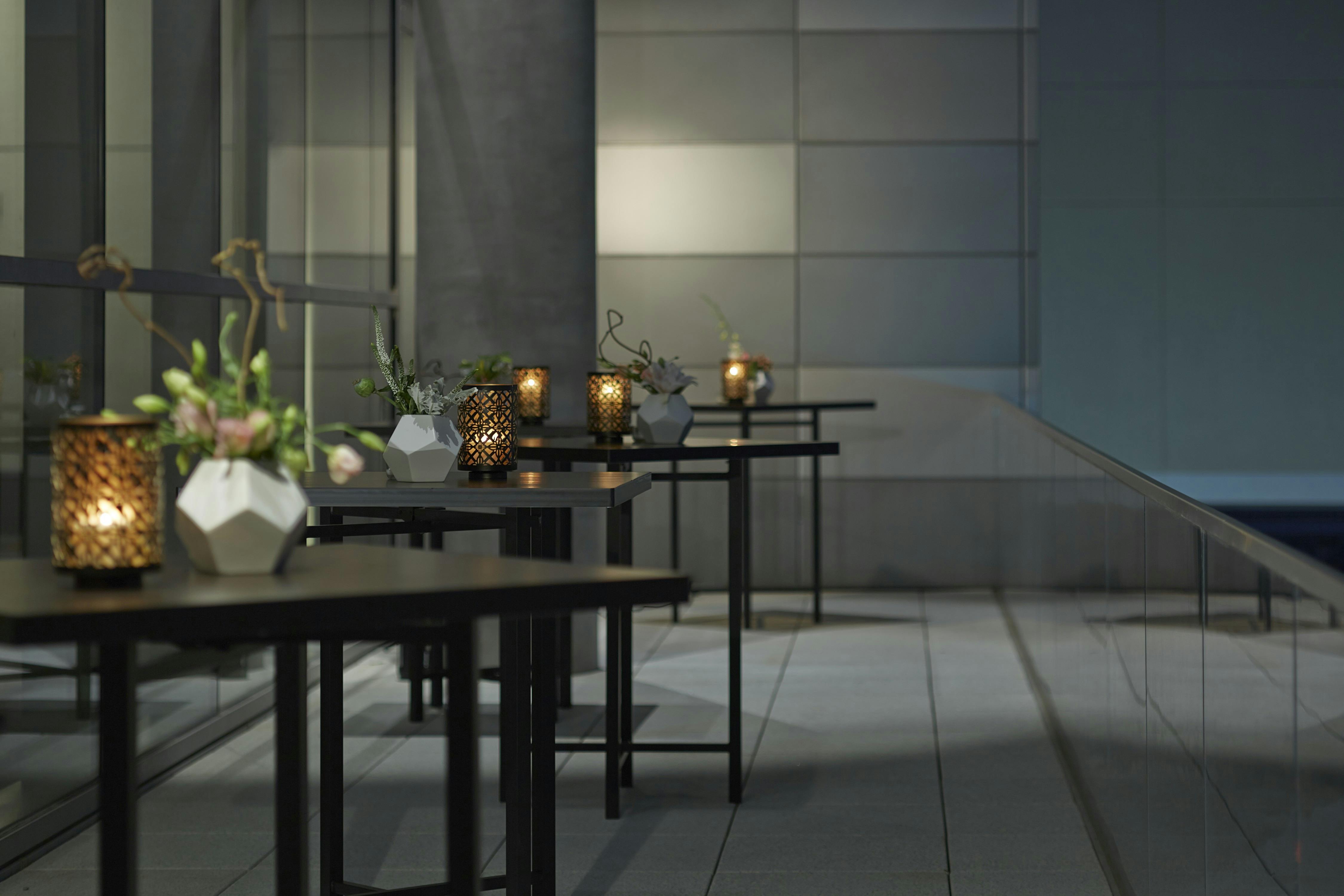 Legacy Ballroom Terrace, an event space at Renaissance Dallas at Plano Legacy West Hotel