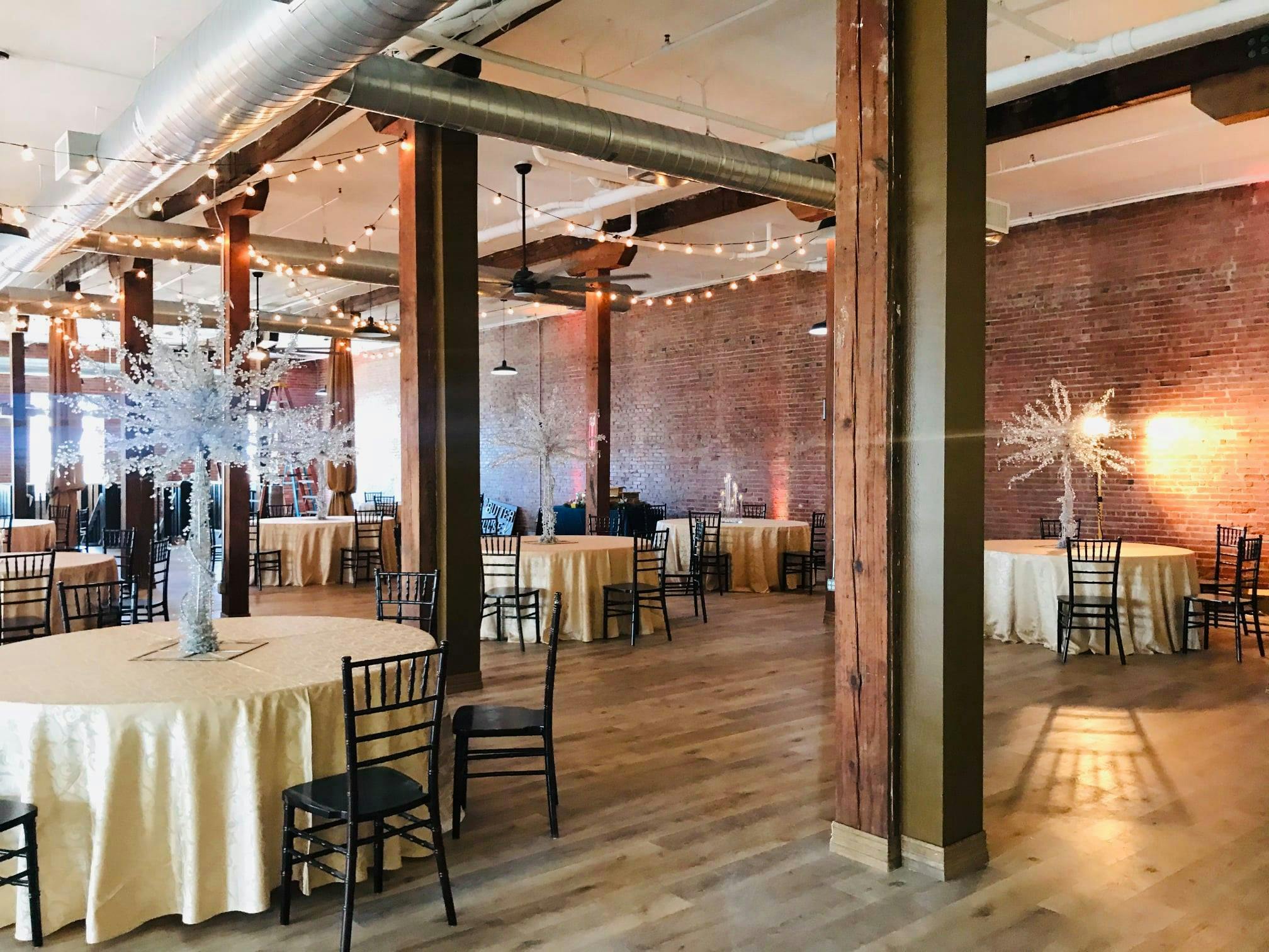 Indoor Space, Event Space at Peanut Butter Warehouse Event Center