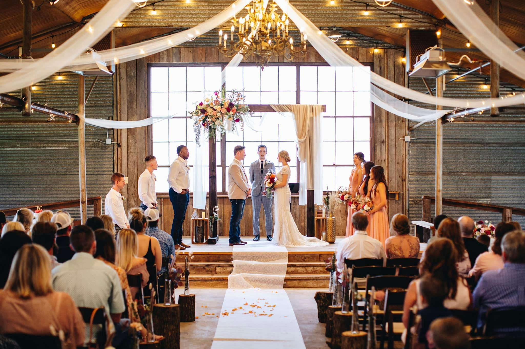Indoor Space, Event Space at Buck Creek Hall