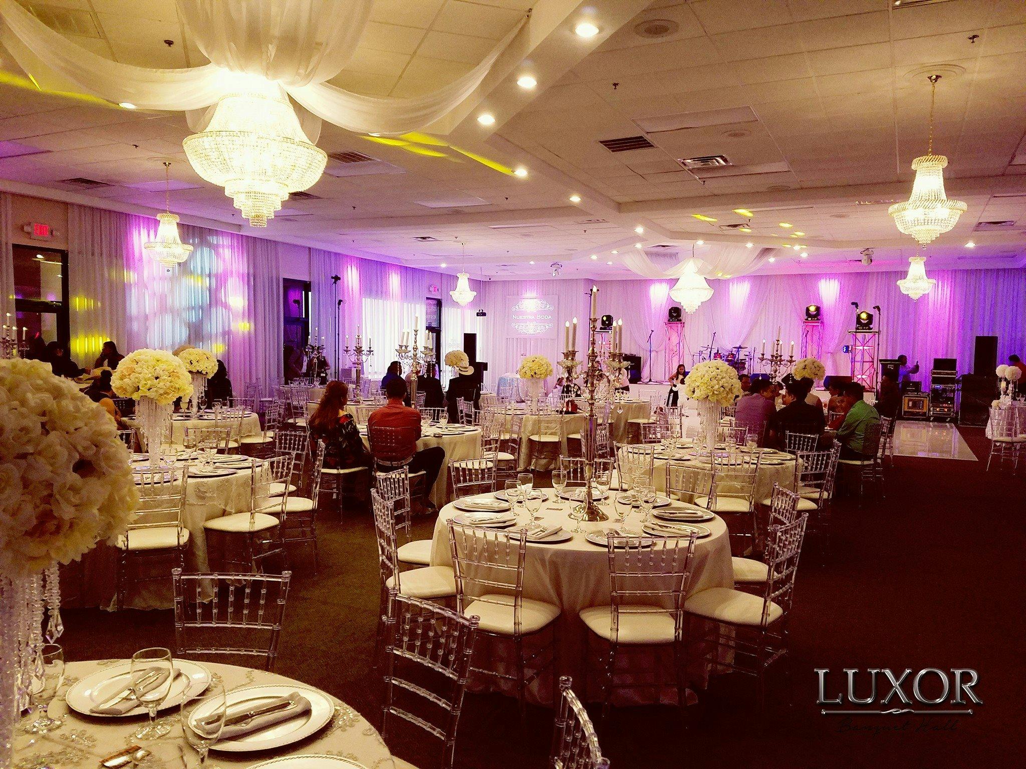Indoor Space Luxor Banquet Hall PartySlate
