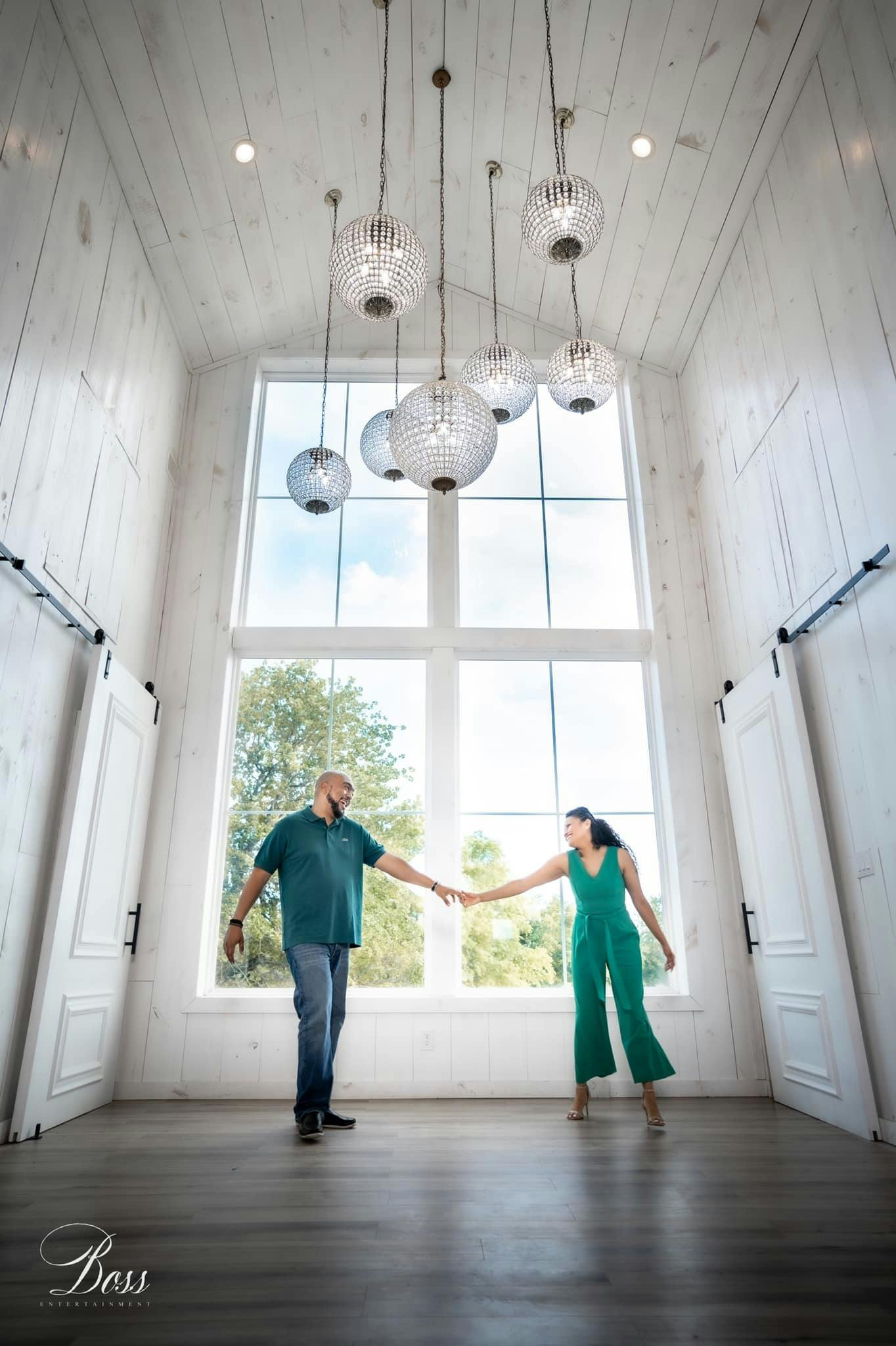 Indoor Space, an event space at Cottonwood at Frith Farm Barn Venue