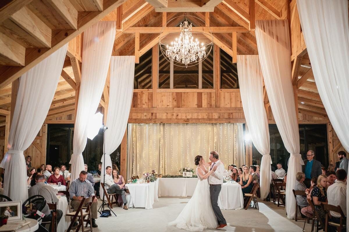 Rustic & Elegant Barn, an event space at The Hills of Luella
