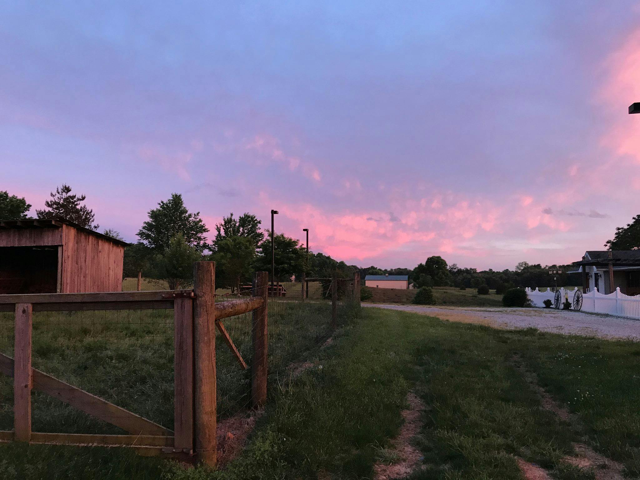 Example Event Space, Outdoor event space at The Farm at Stillwater Spring