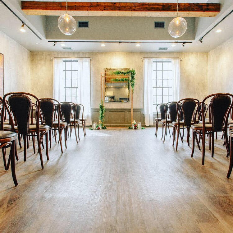 Indoor Space, Restaurant event space at Ledger Restaurant & Bar