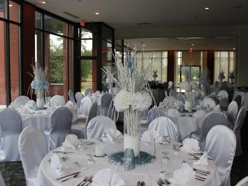 Indoor Space, Event Space at Wild Wing Golf