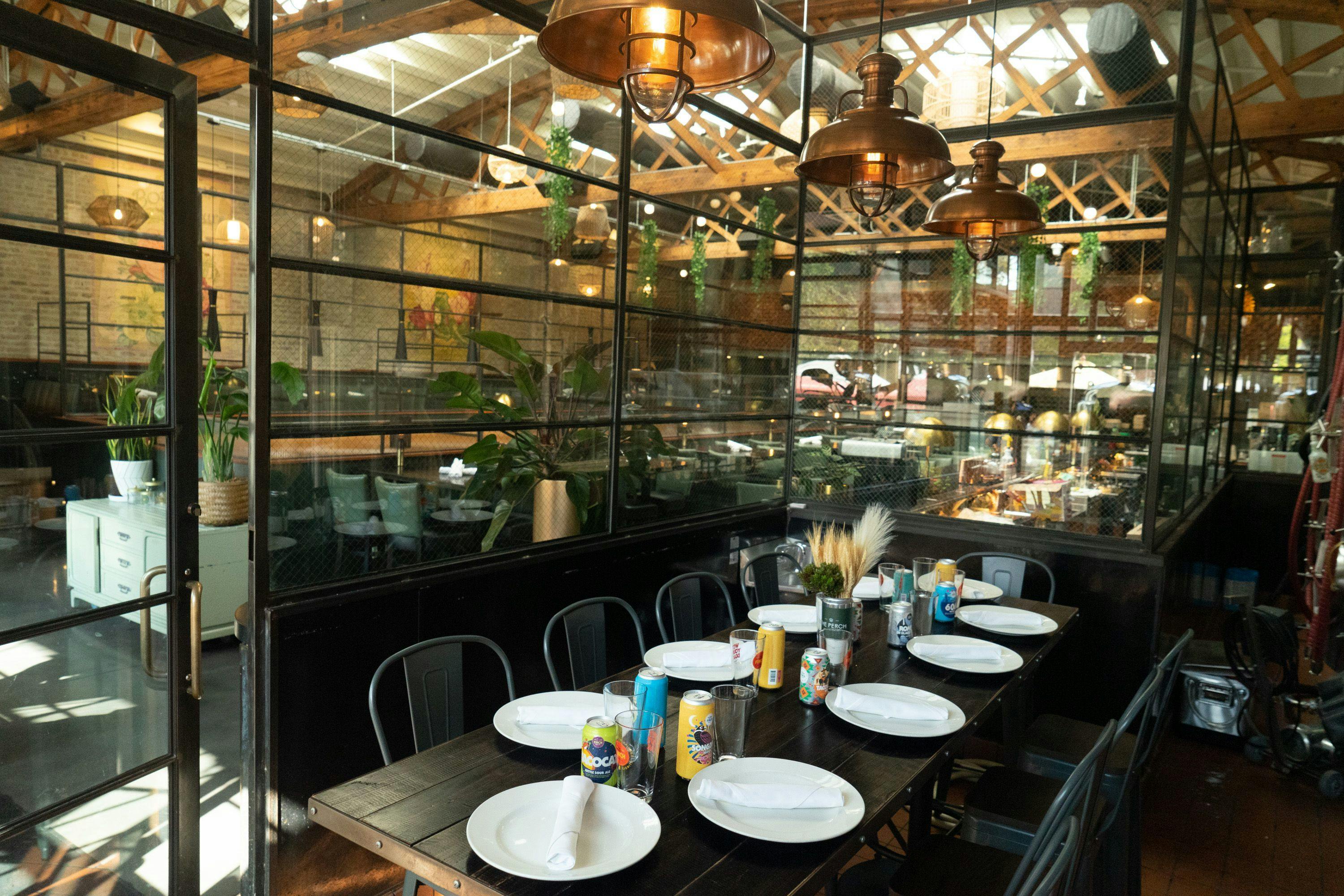 The Brewer's Room, Restaurant event space at The Perch I Kitchen & Tap