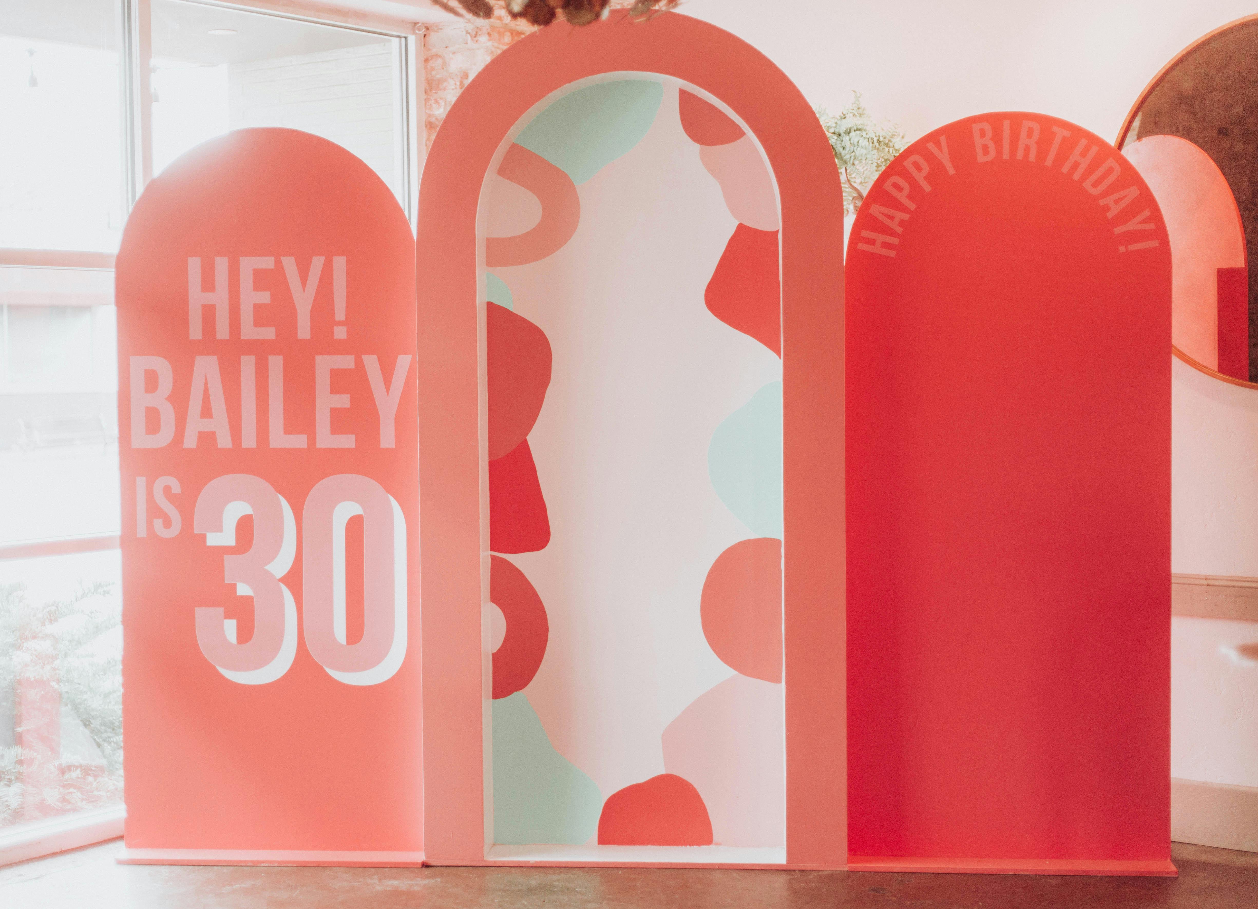 Birthday Signage Ideas posted by Social Llama Events
