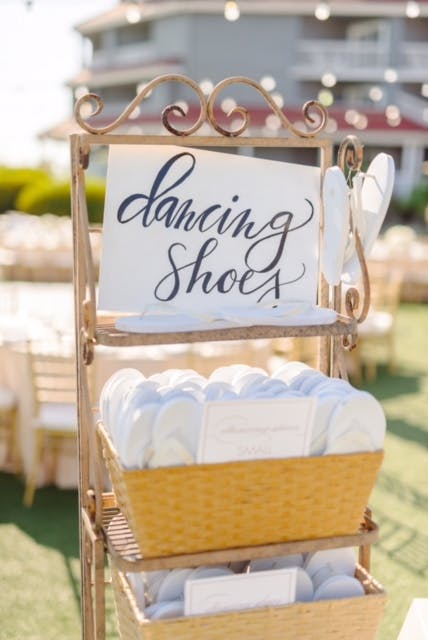 Reception Flip Flops Flip Flop Stations Partyslate