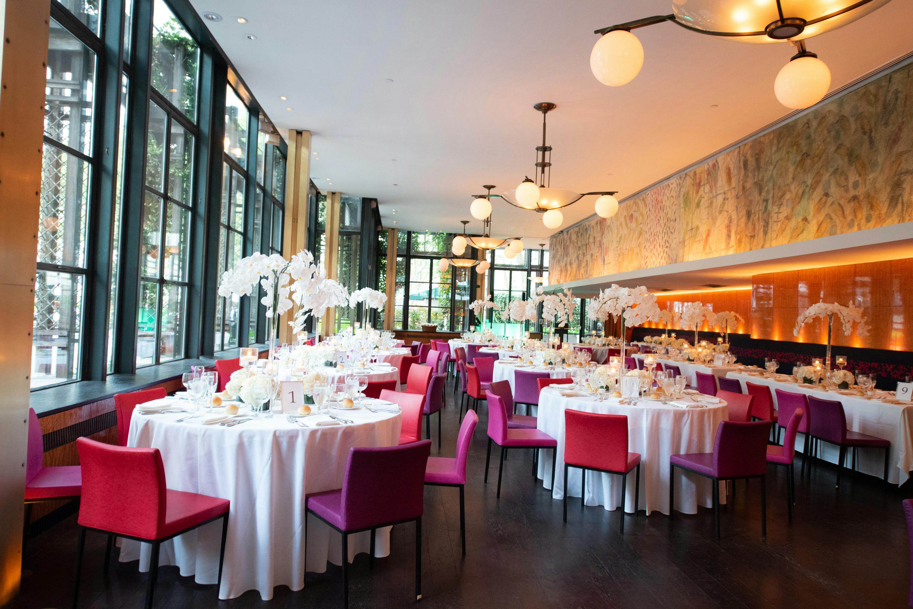 Grill Dining Room, an event space at Bryant Park Grill