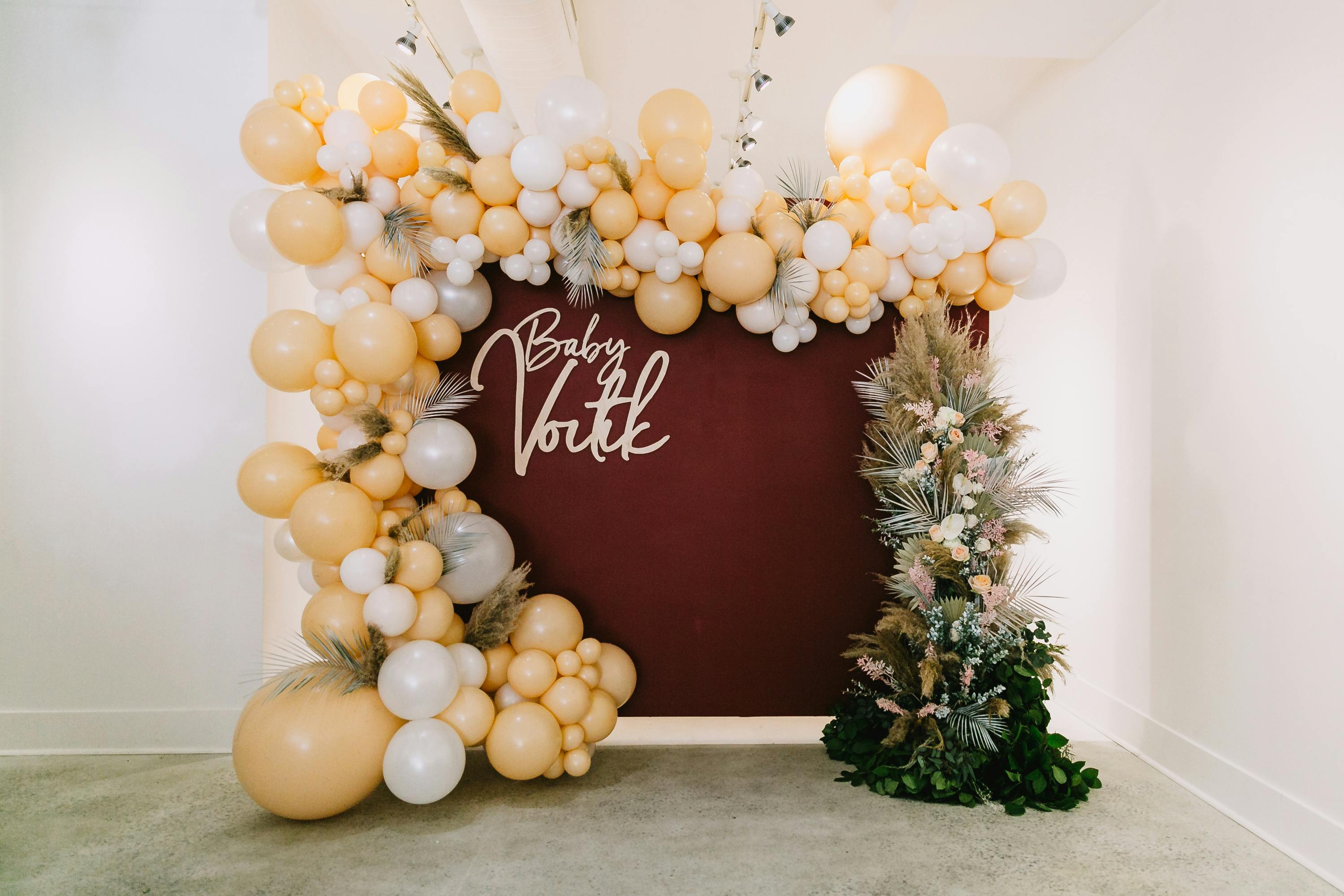 Featured photo from Maroon and Cream Boho Baby Shower , Wildwood Studio, Chicago, Illinois