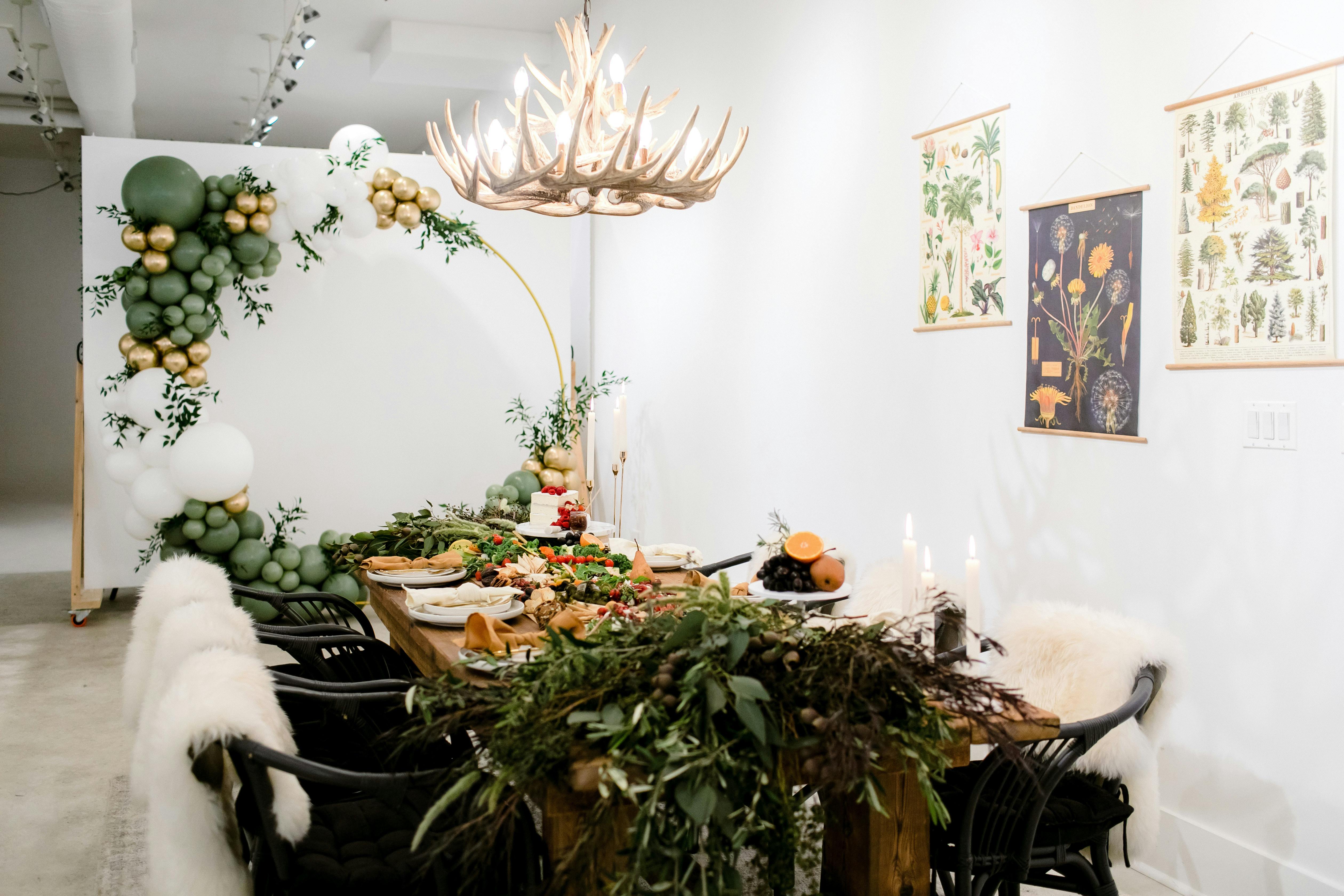 Featured photo from Blogger Event: green, white and gold charcuterie and cocktails, Wildwood Studio, Chicago