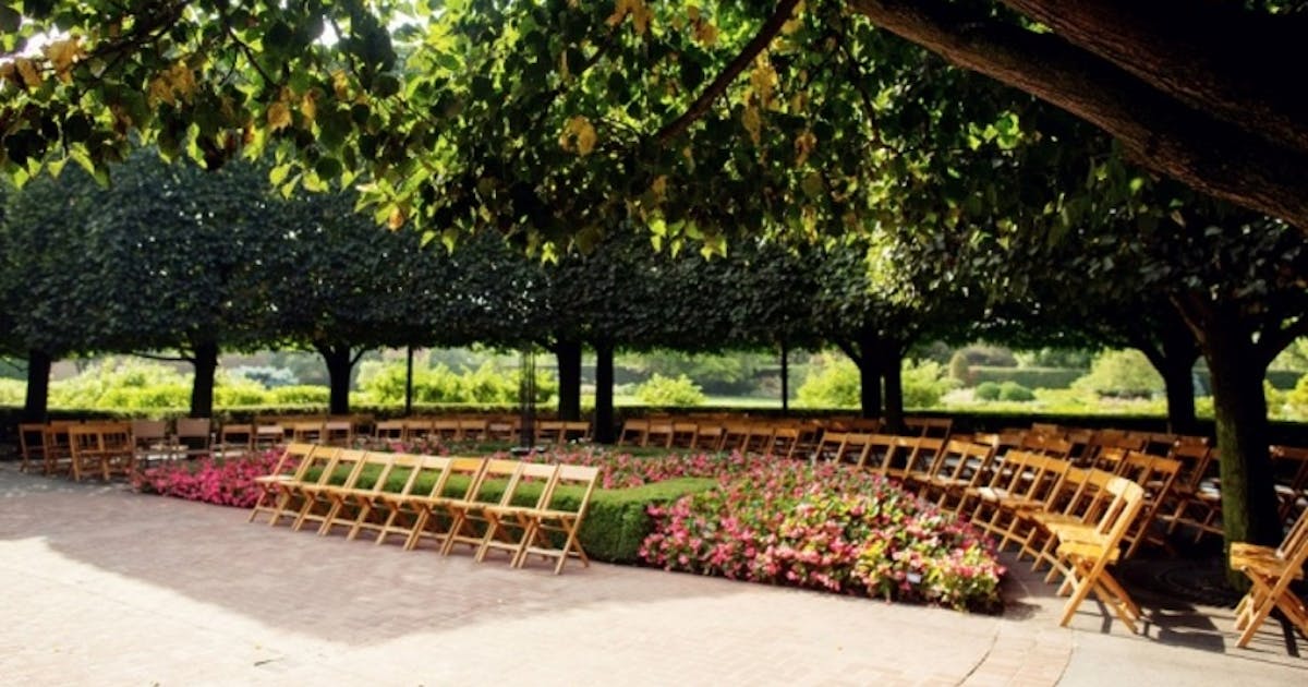 Rose Terrace Chicago Botanic Garden Partyslate