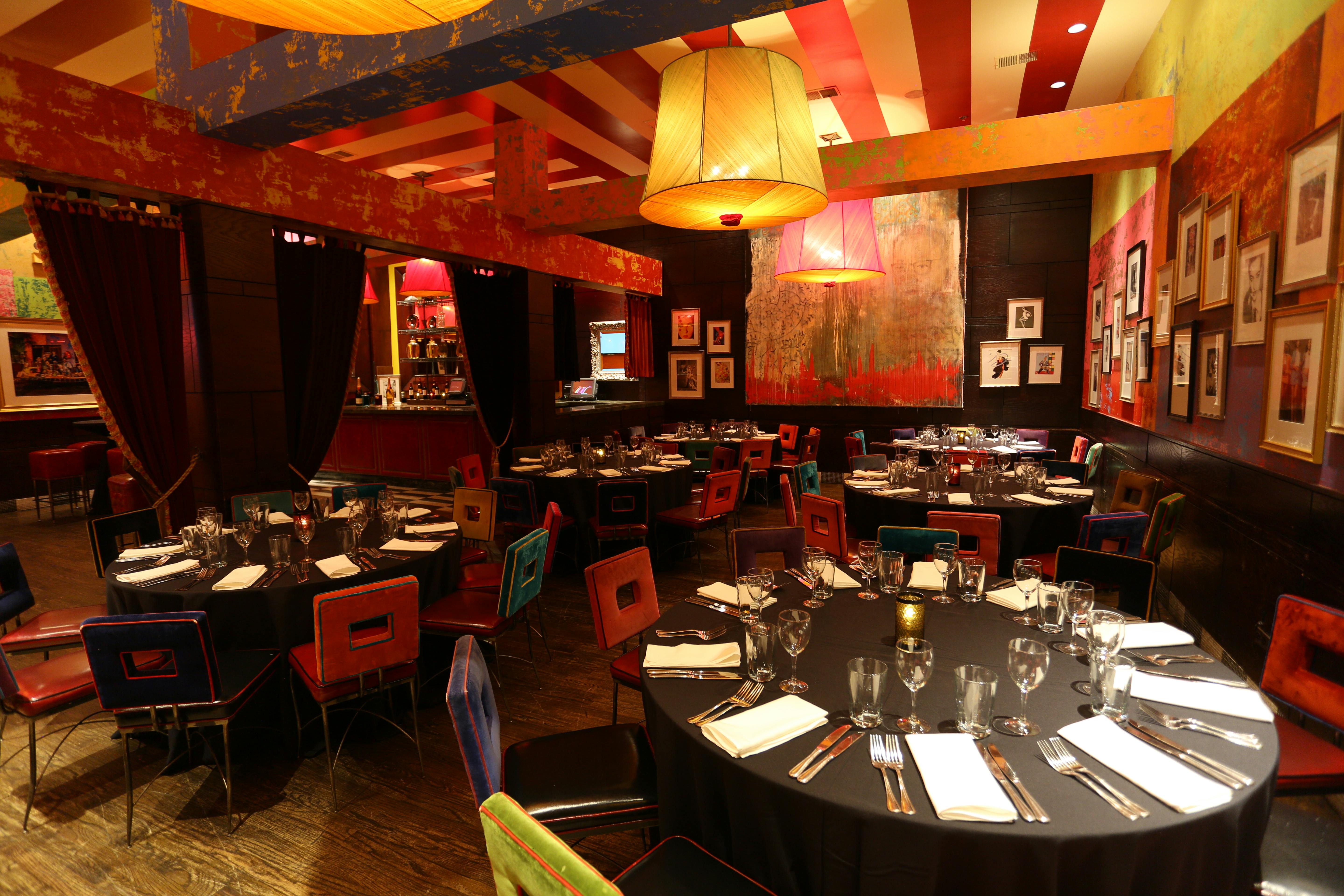 Tango Room, Restaurant event space at Carnivale