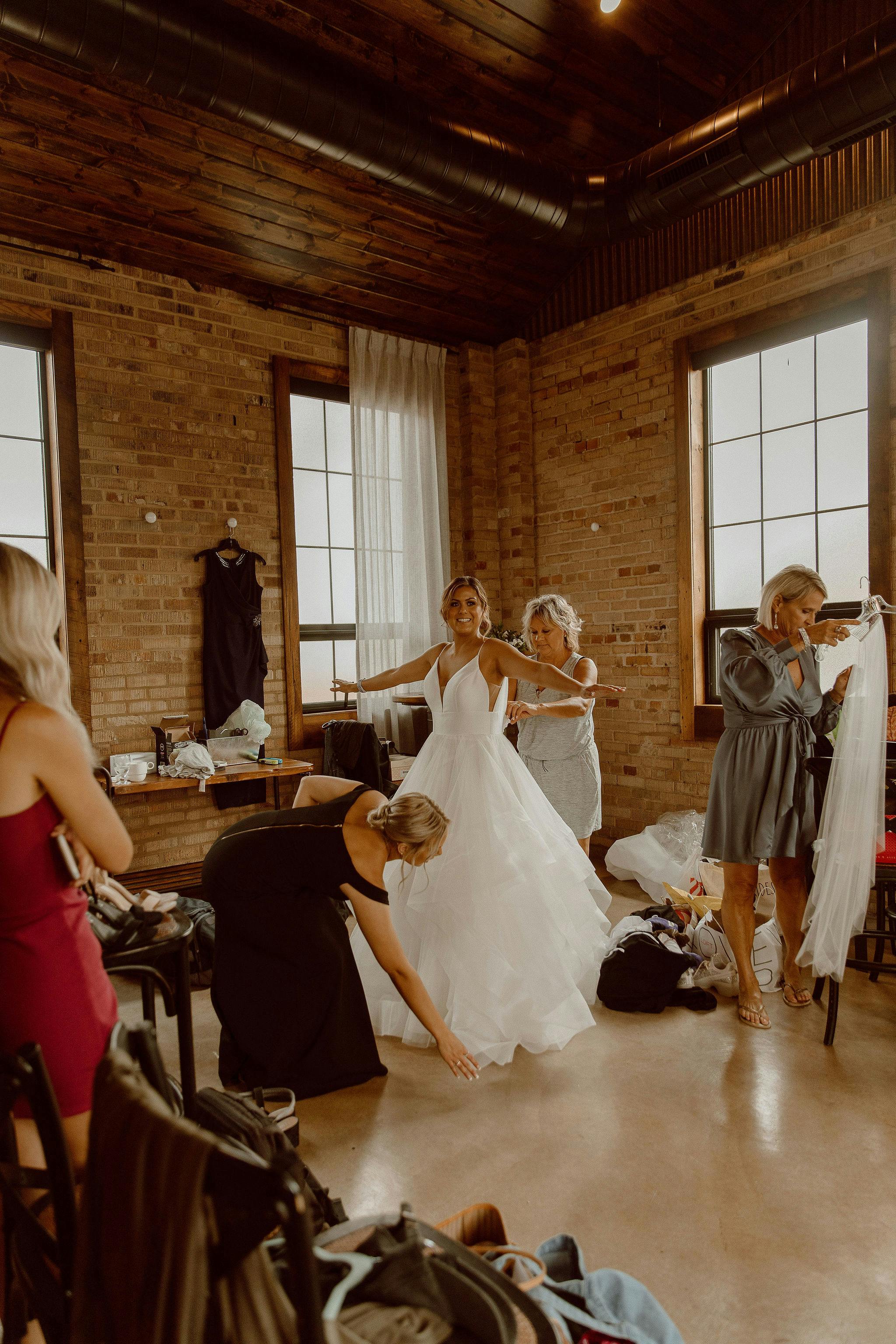 Outdoor Wedding at Camp Aramoni in Tonica, Illinois Camp Aramoni