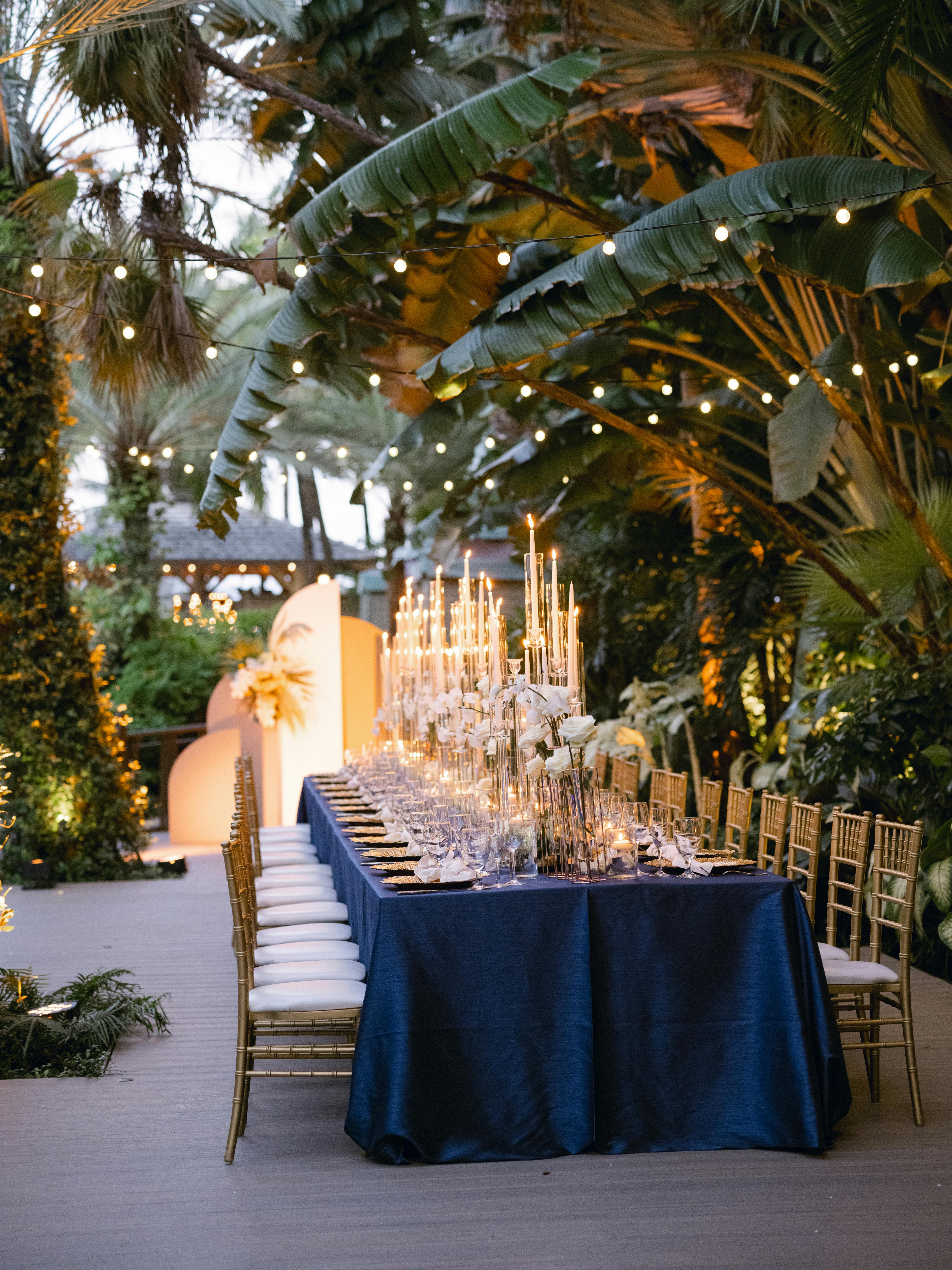 The Garden Deck, an event space at National Hotel Miami Beach