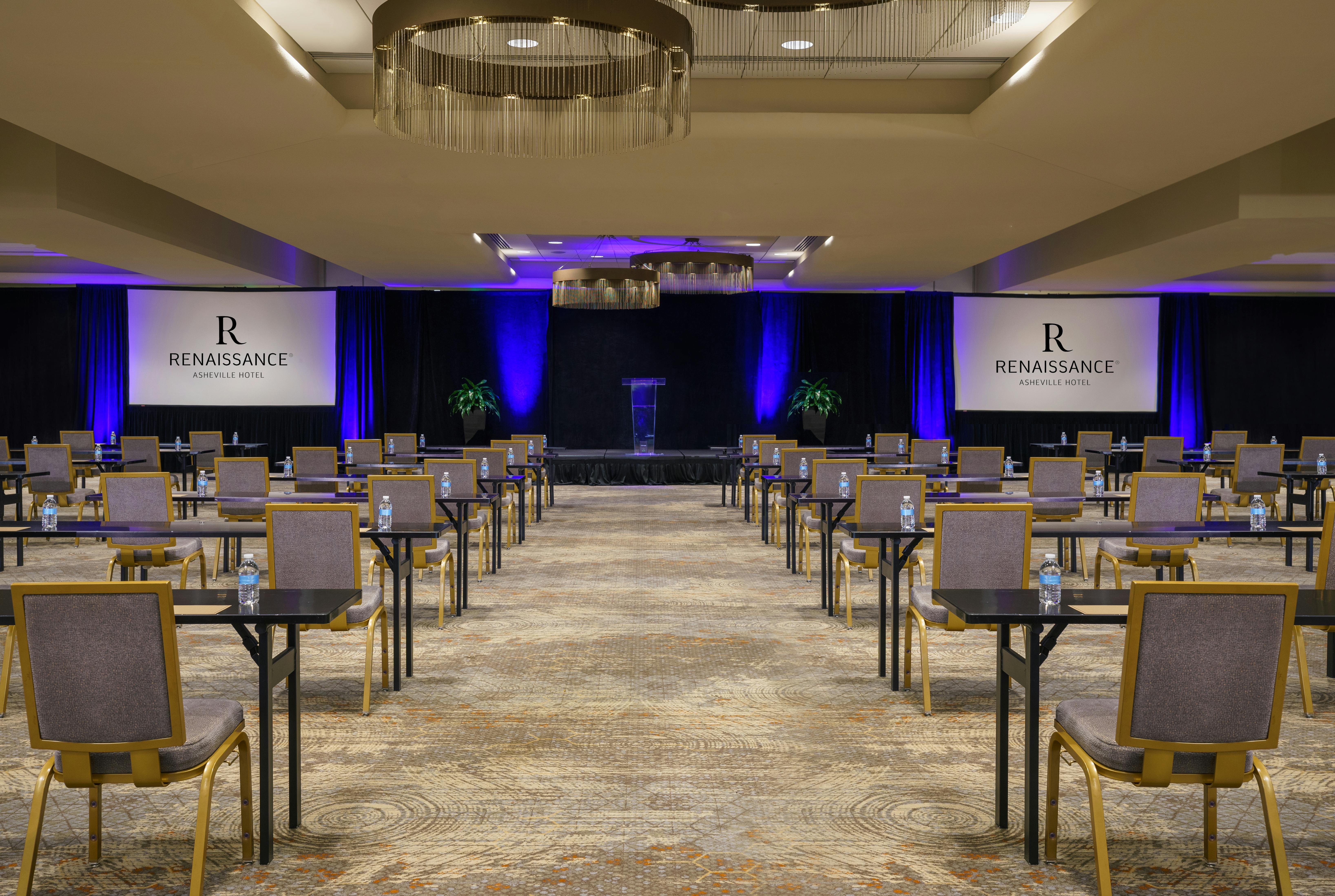 Grand Ballroom Renaissance Asheville Downtown Hotel PartySlate