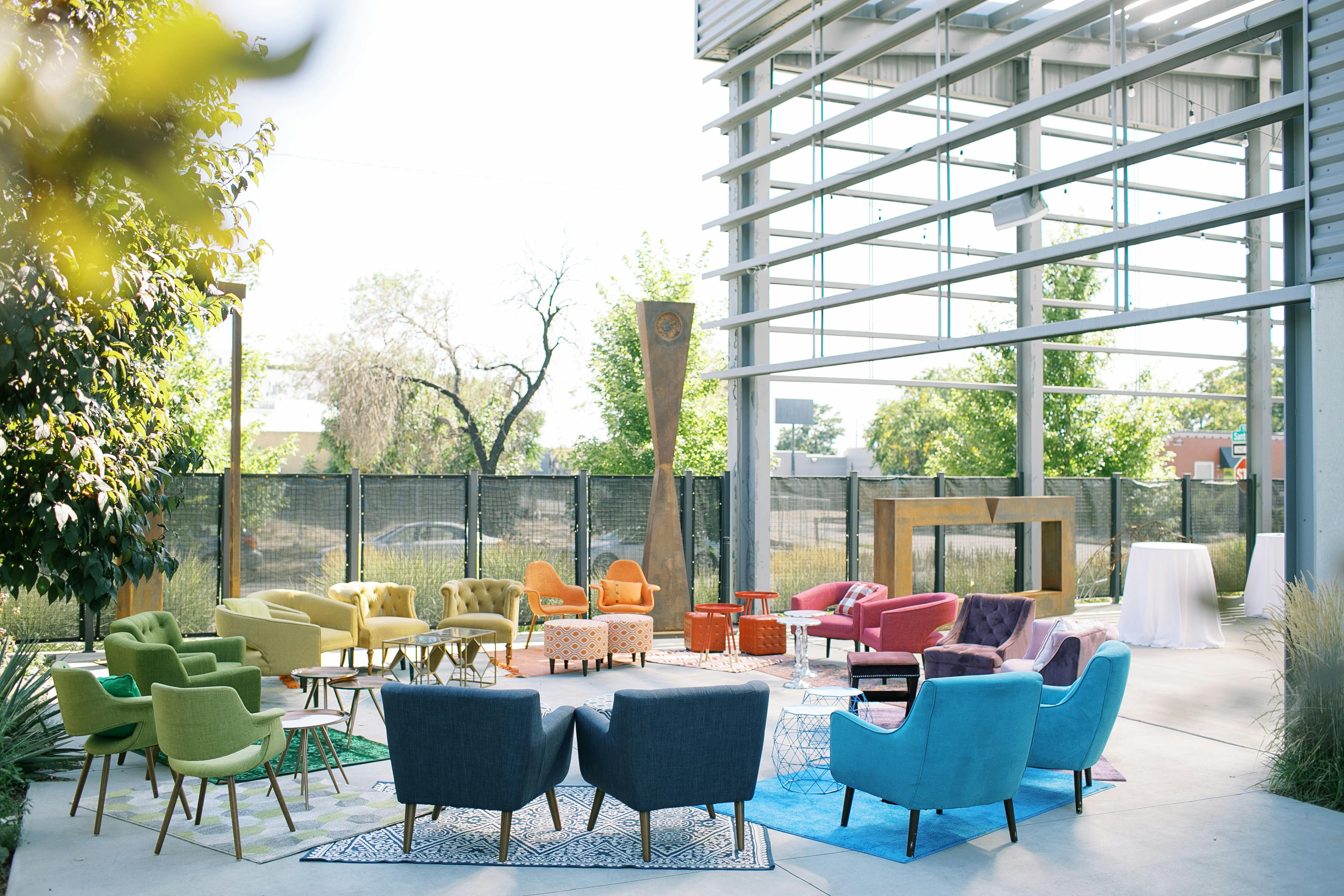 Color Bash Birthday at Space Gallery in Denver, Colorado Catering by