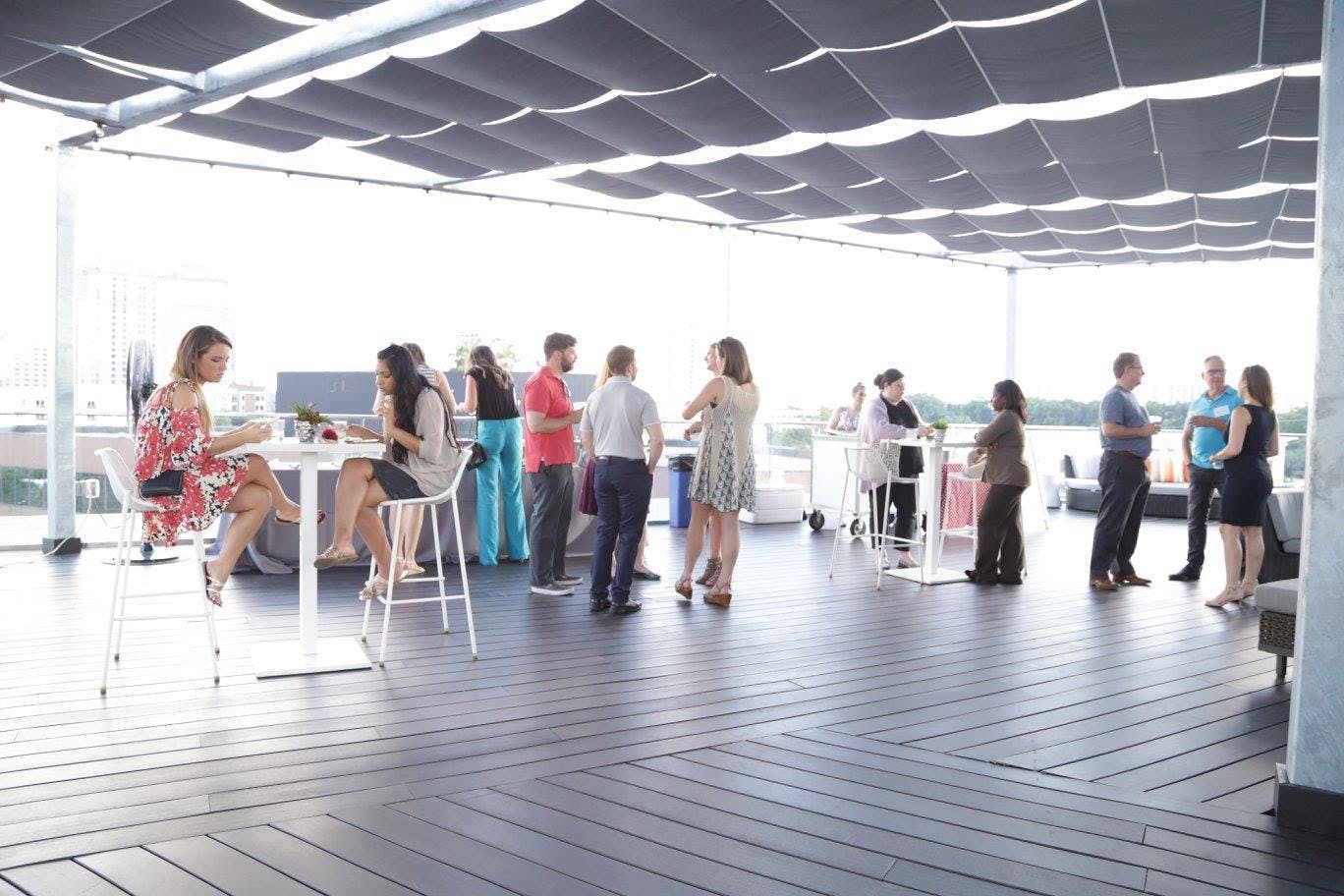 Rooftop, Outdoor event space at Atlanta Tech Village