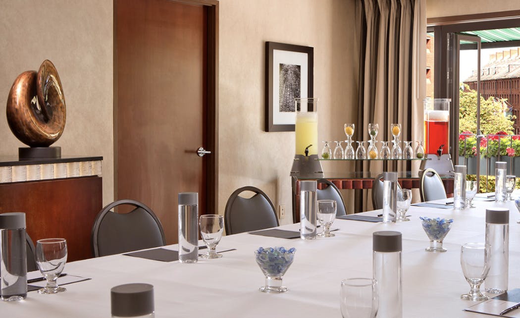 Faneuil Suite, an event space at The Bostonian Hotel