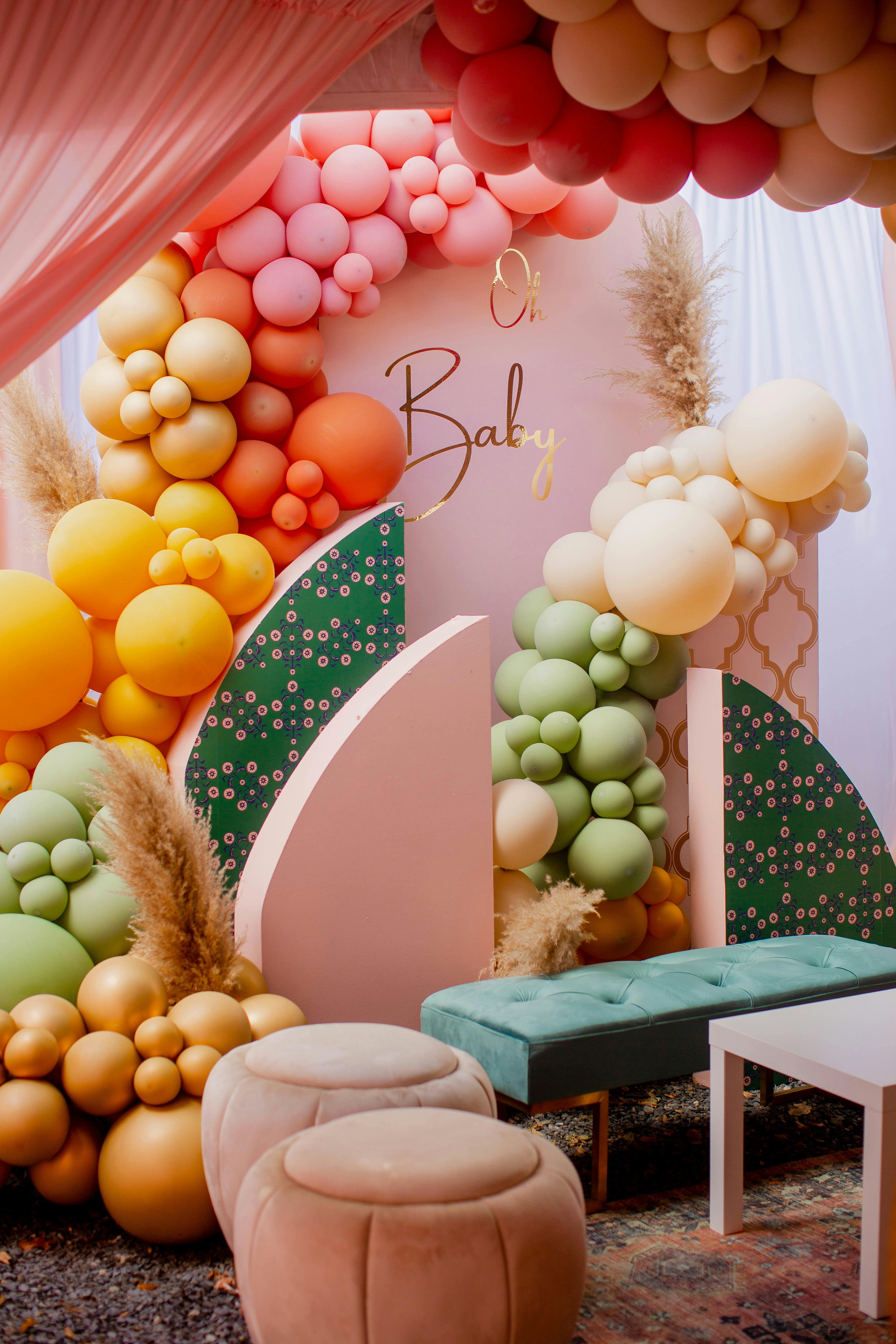 Bright Baby Shower in Atlanta, KIS(cubed) Events PartySlate