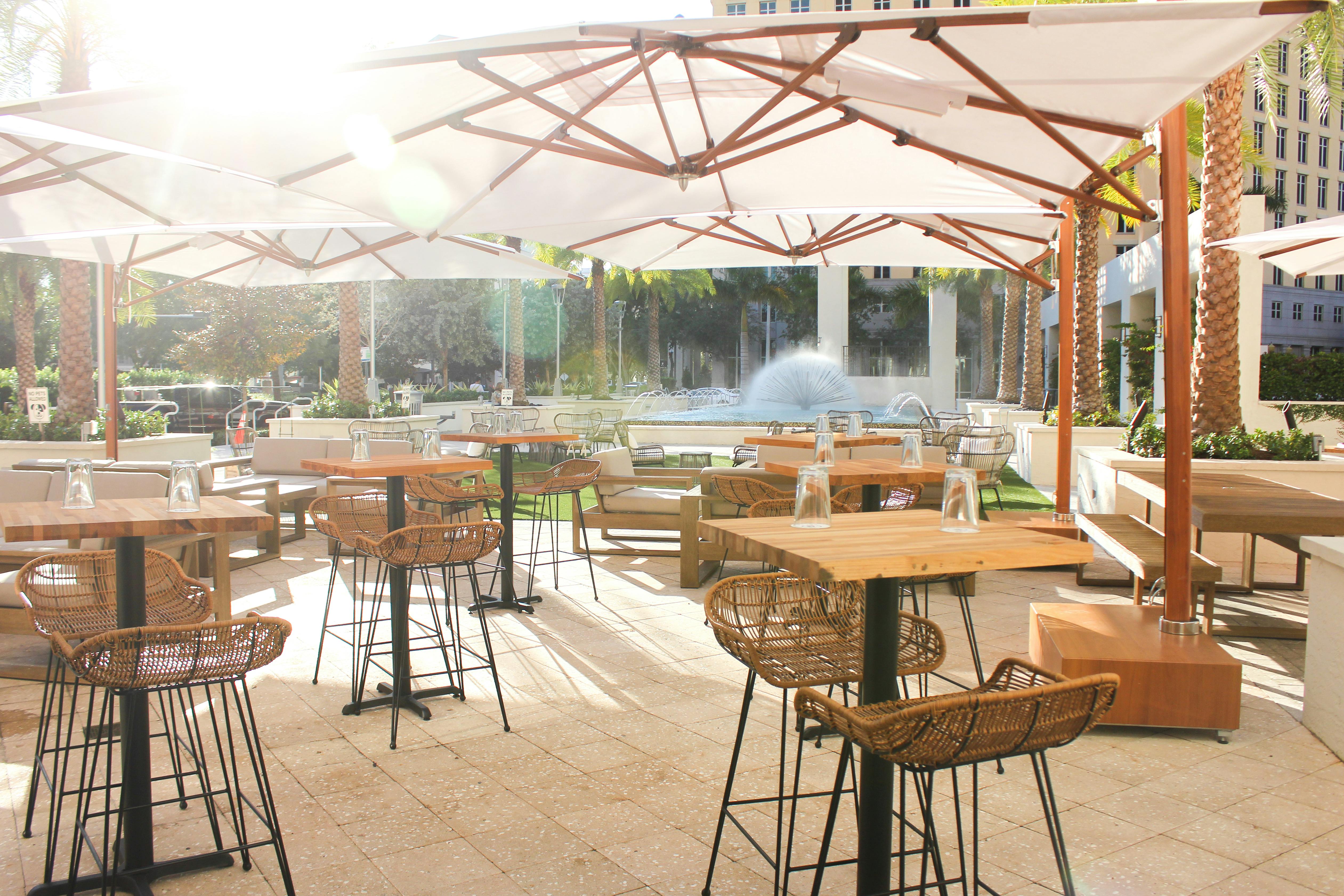Photo of Outside Lounge Patio