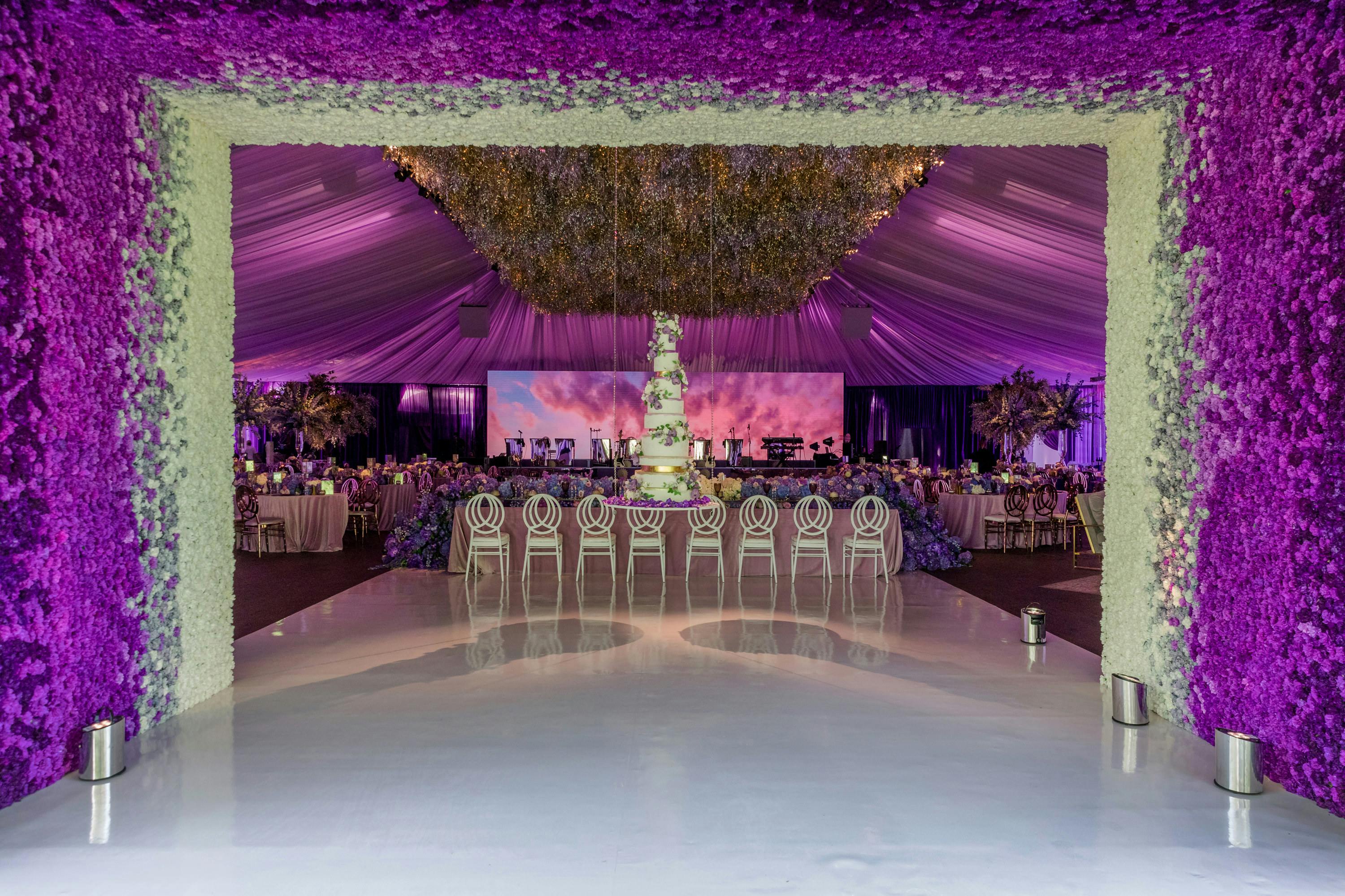 Purple-Hued Timeless Wedding in Chicago, Illinois - Inside Weddings