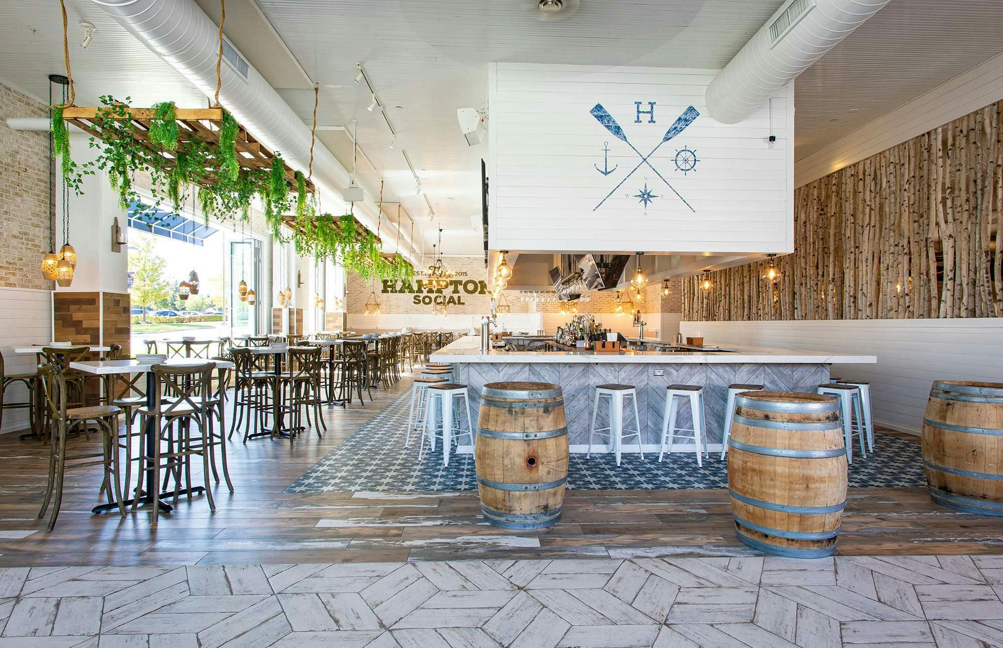 Cocktail Area Hampton Social Burr Ridge PartySlate