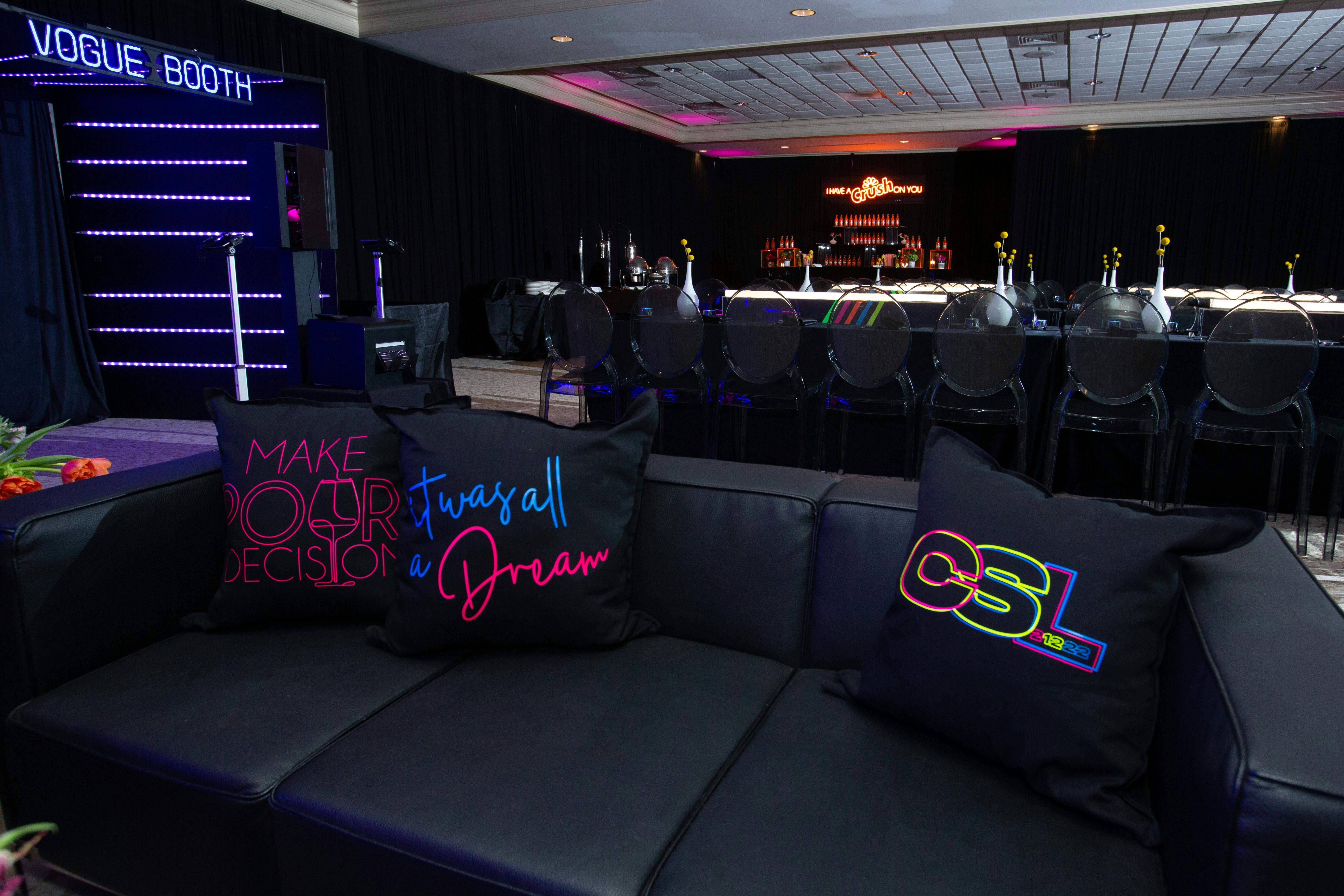 Bar & Bat Mitzvah Lounge Furniture Ideas posted by Twelve24 Events