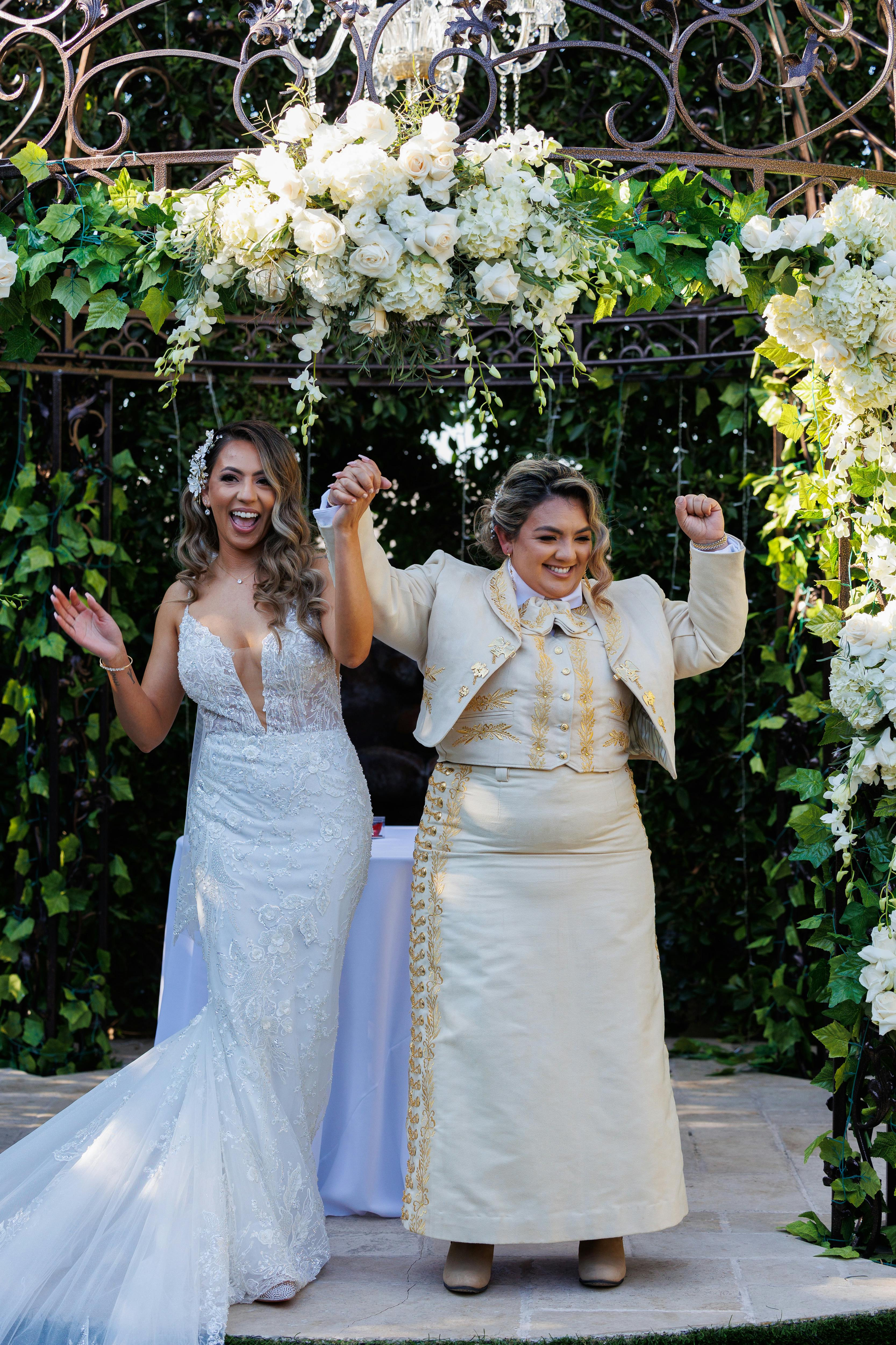 Garden Wedding at The Secret House of Ivy in Los Angeles, California