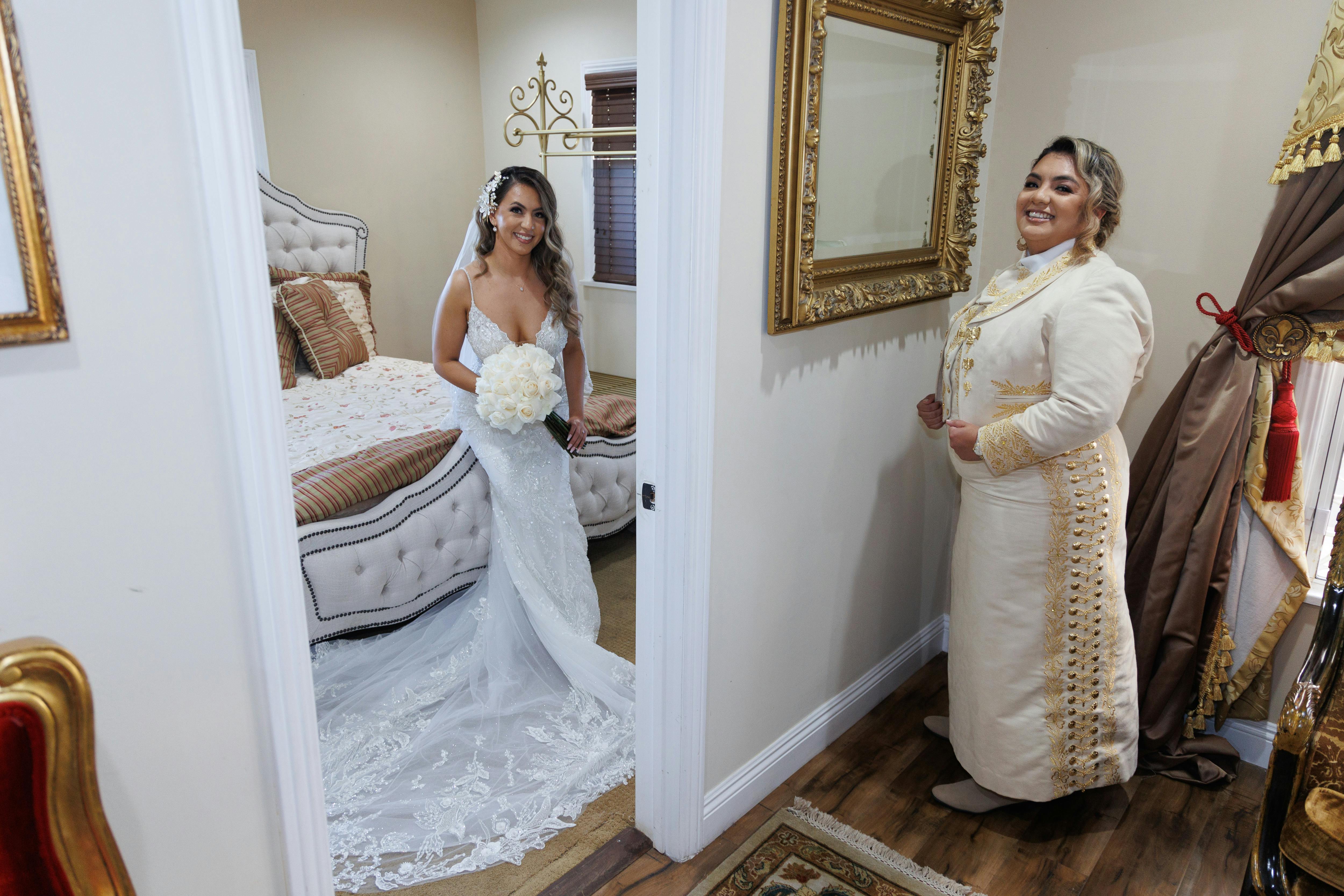 Garden Wedding at The Secret House of Ivy in Los Angeles, California